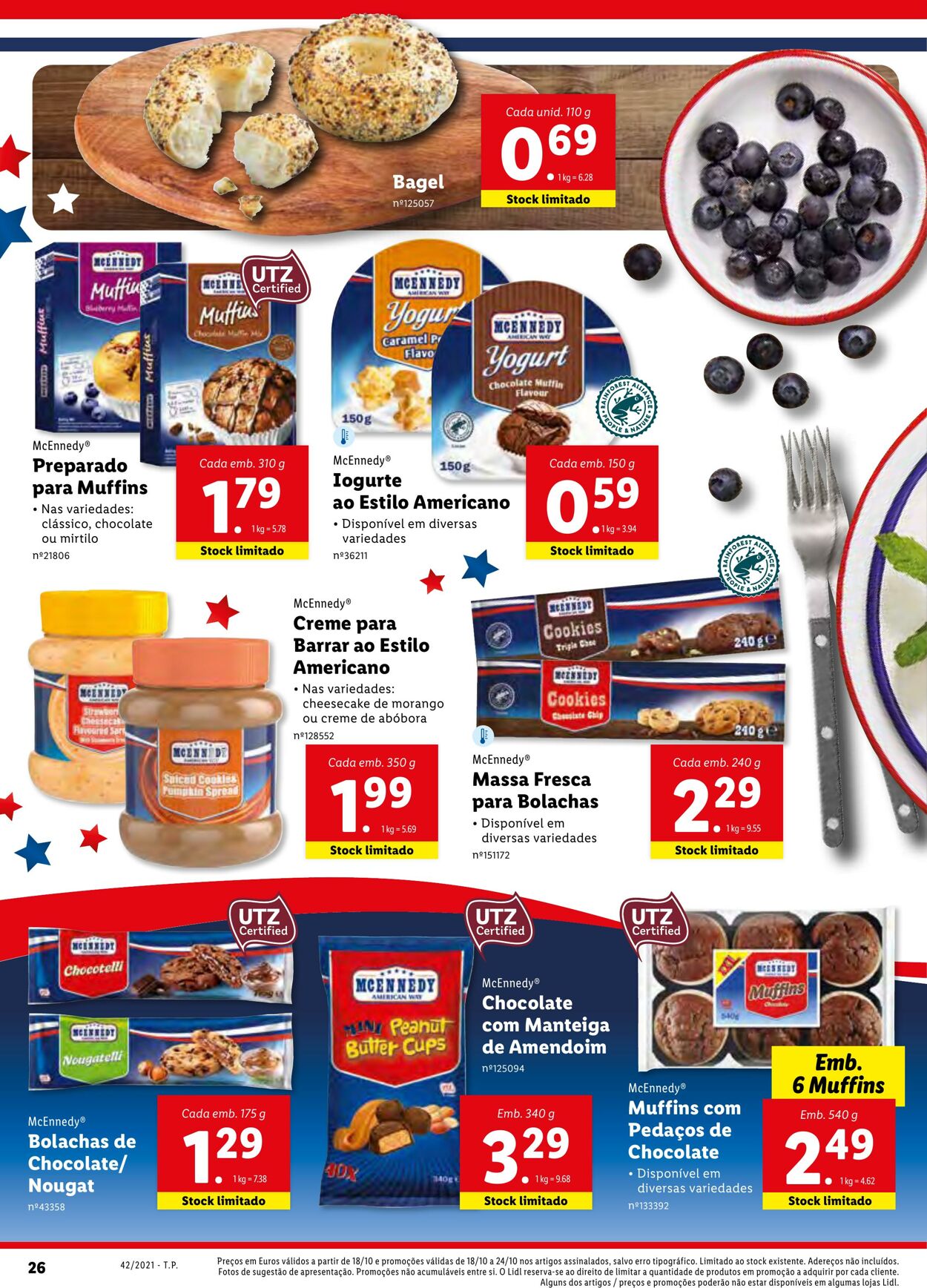 Folheto Lidl 18.10.2021 - 25.10.2021