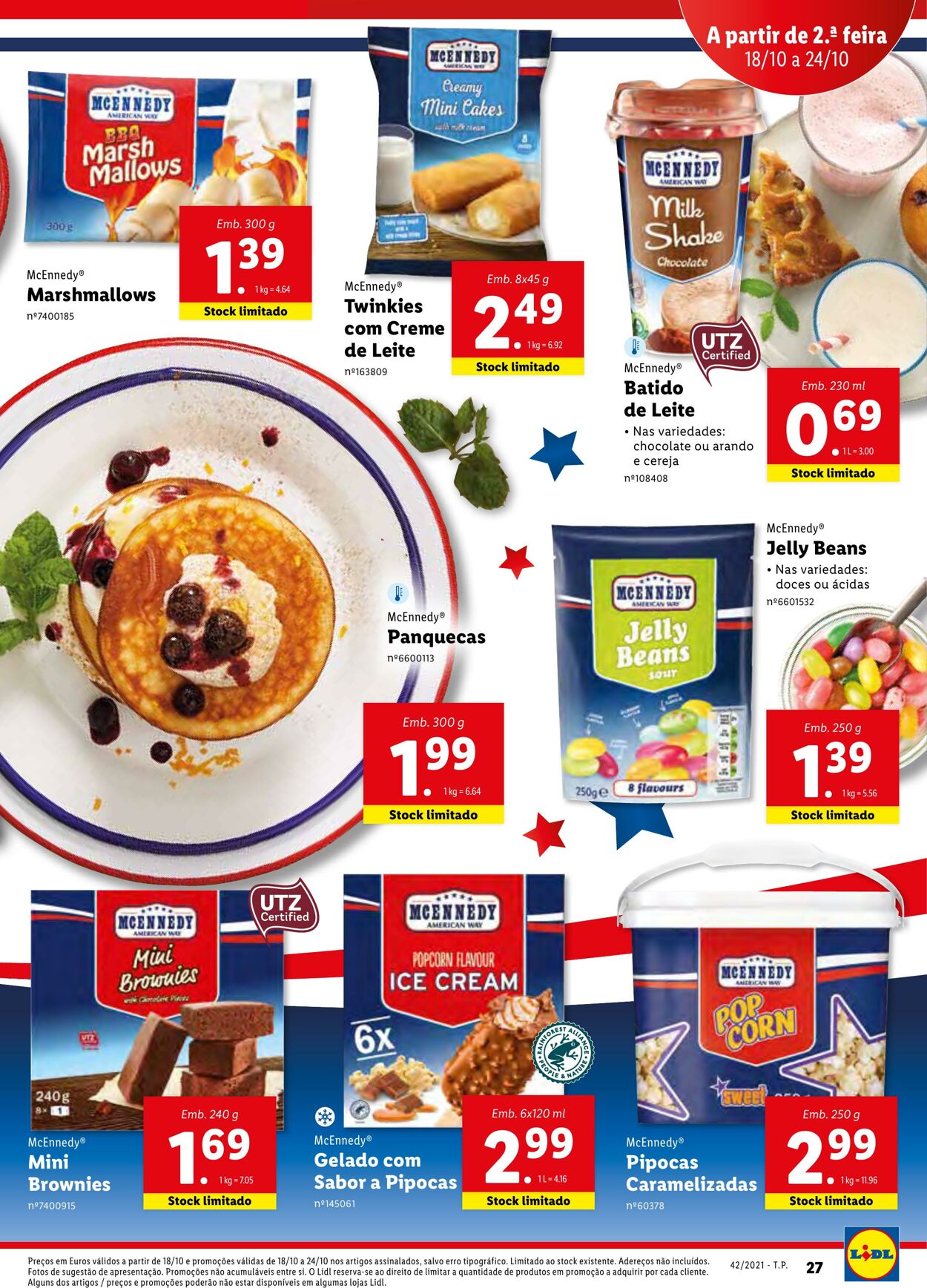 Folheto Lidl 18.10.2021 - 25.10.2021