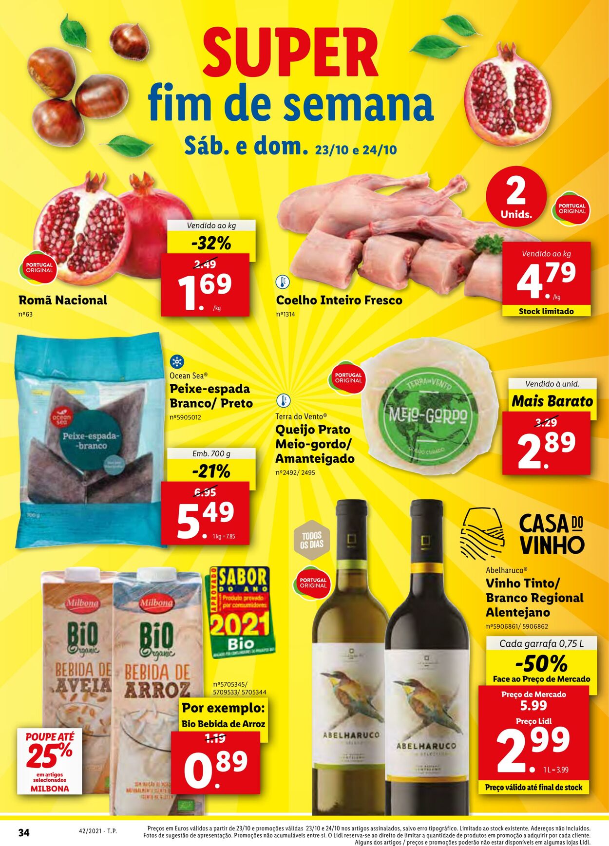 Folheto Lidl 18.10.2021 - 25.10.2021