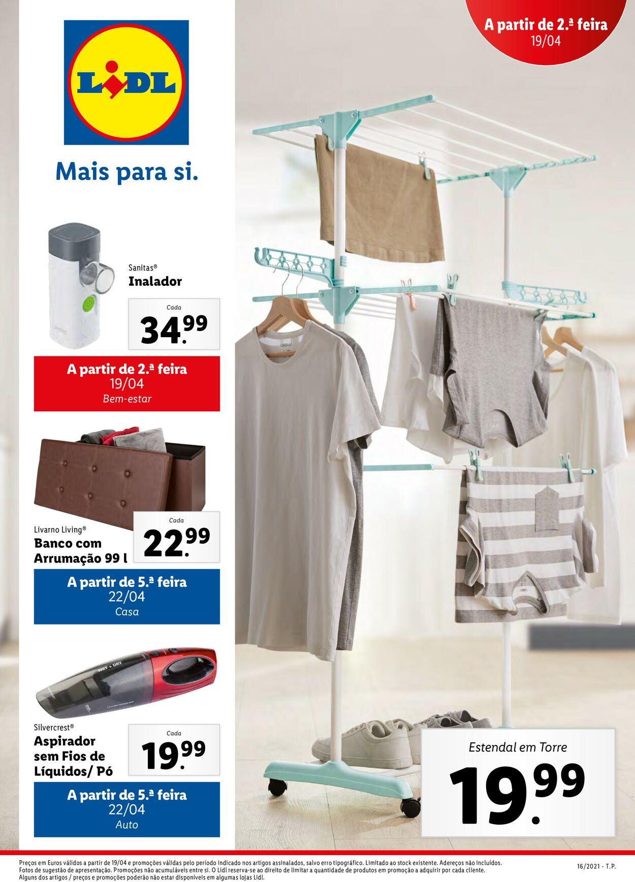 Folheto Lidl 19.04.2021 - 23.04.2021