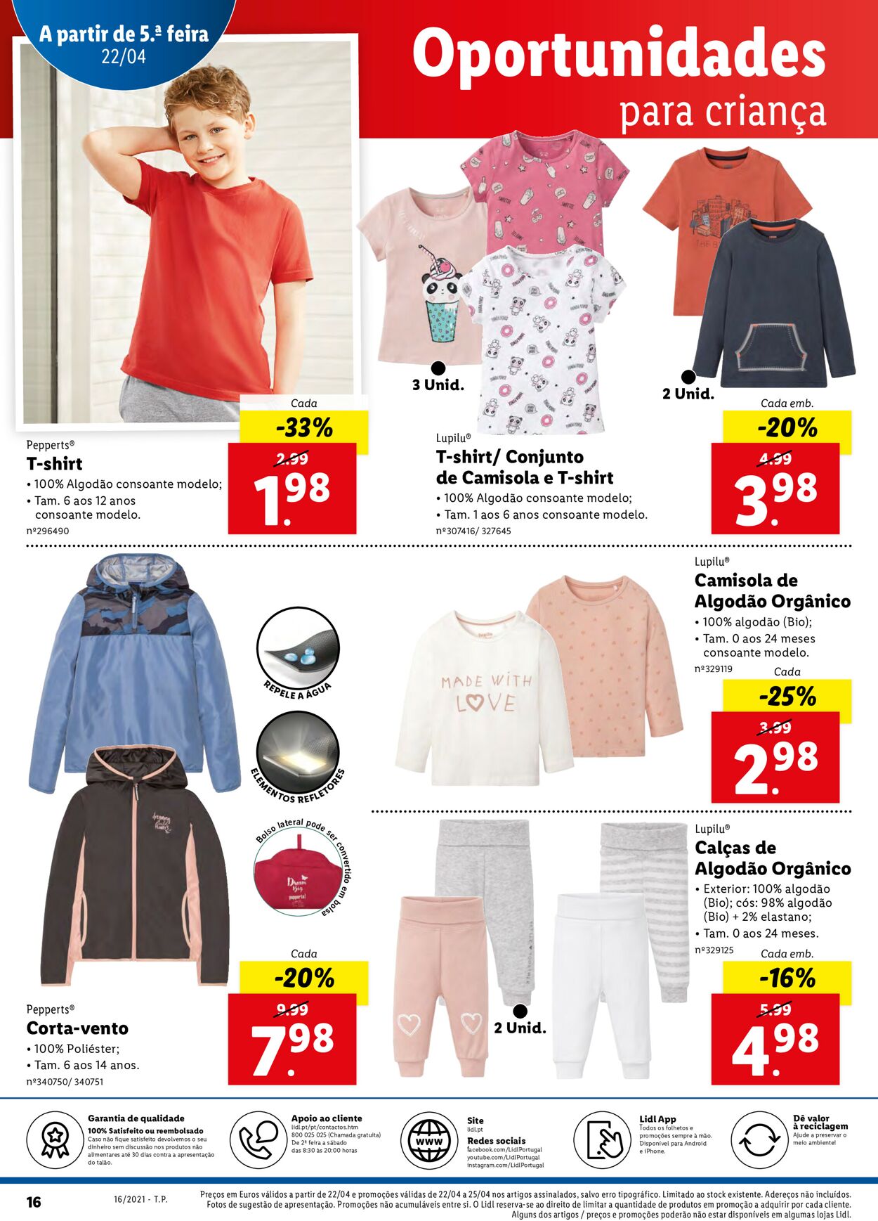 Folheto Lidl 19.04.2021 - 23.04.2021