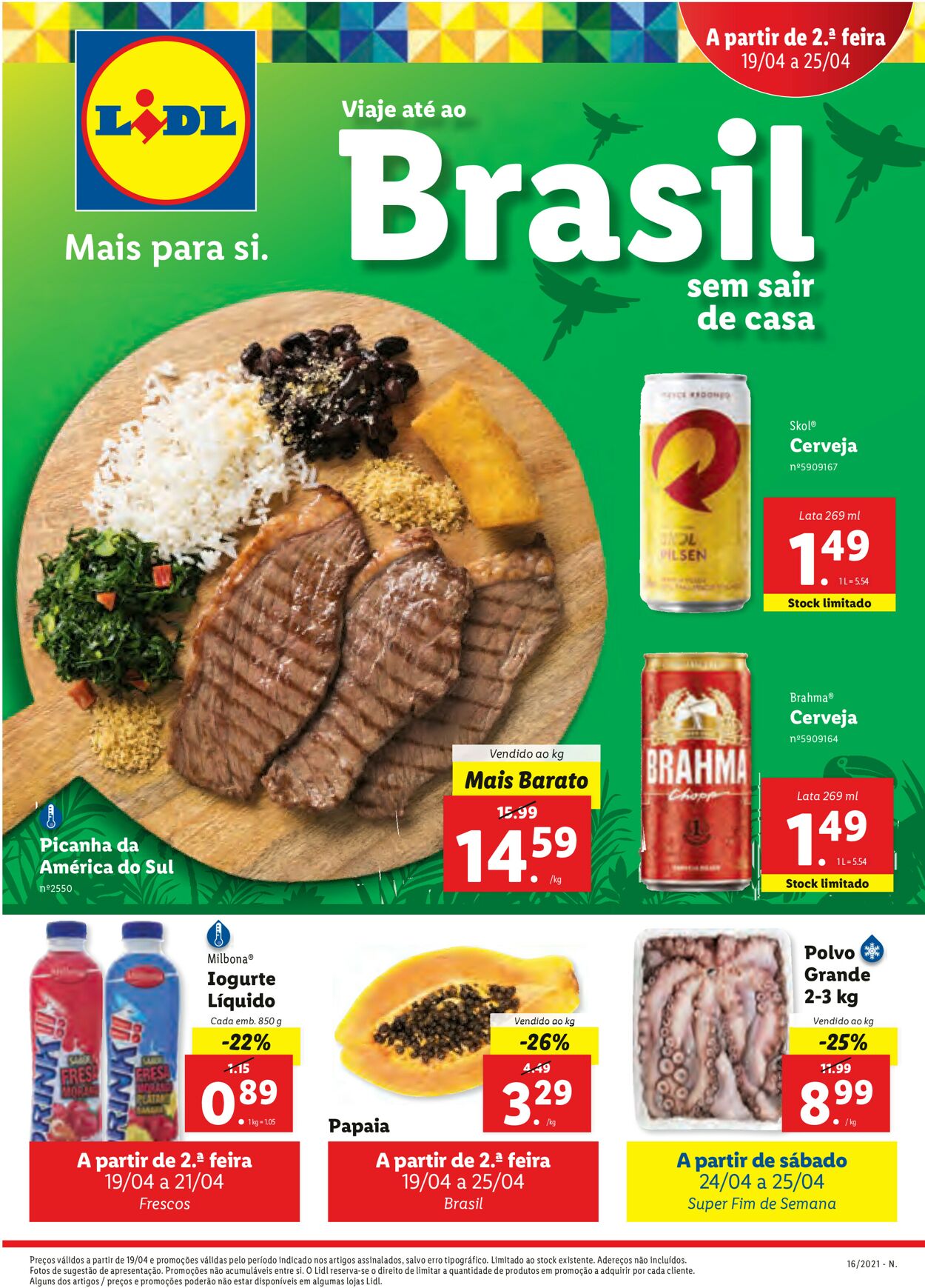 Folheto Lidl 19.04.2021 - 23.04.2021