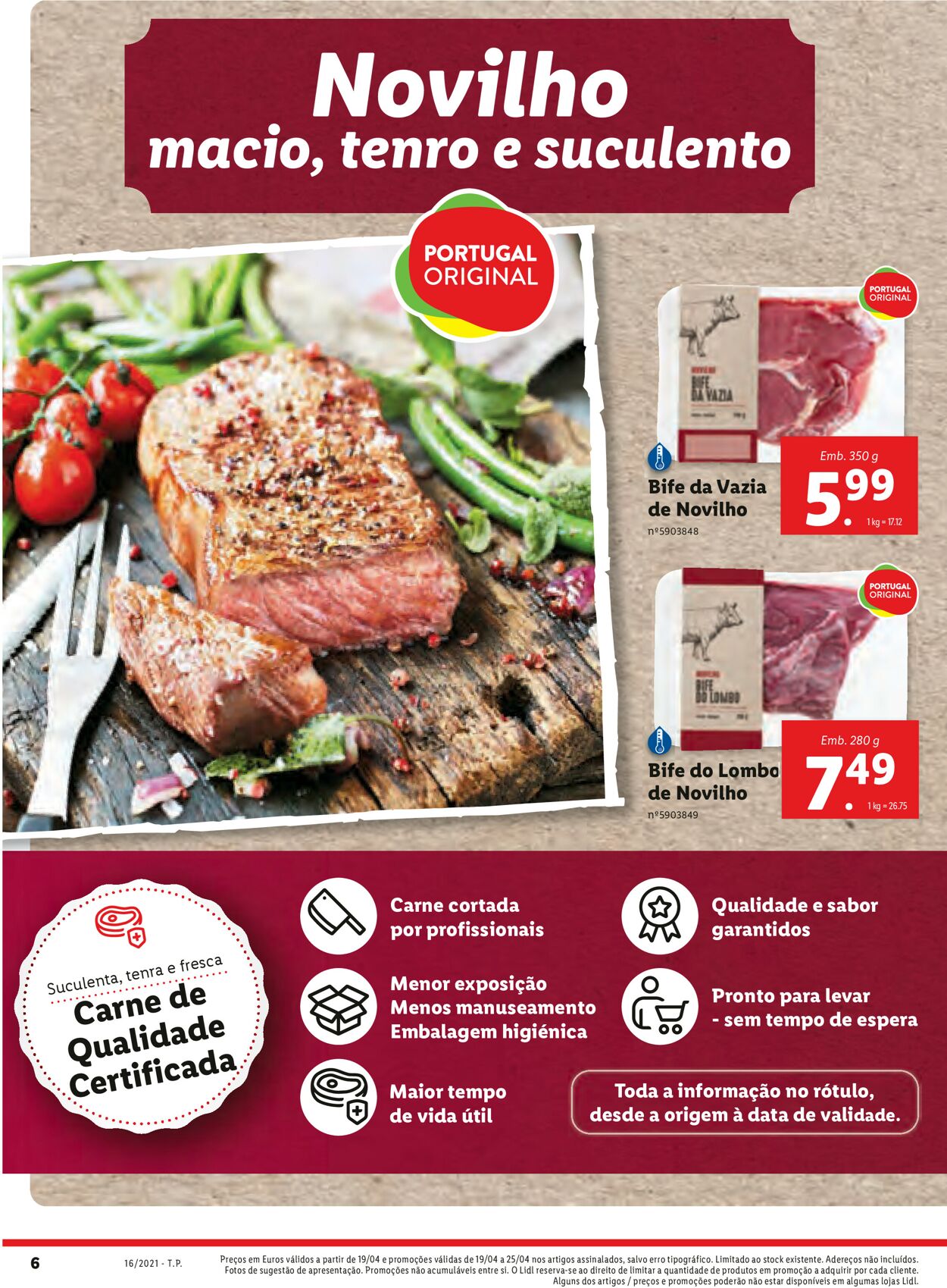 Folheto Lidl 19.04.2021 - 23.04.2021