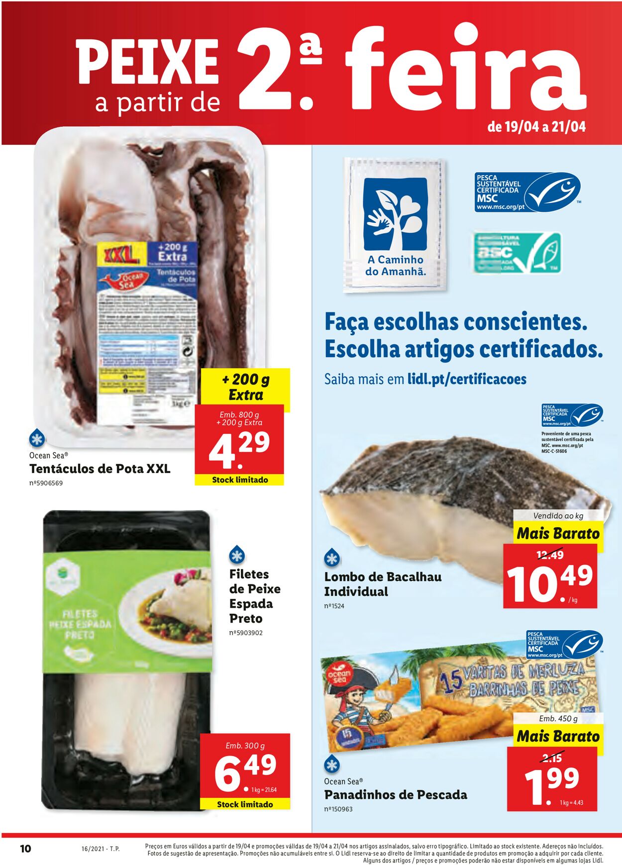 Folheto Lidl 19.04.2021 - 23.04.2021