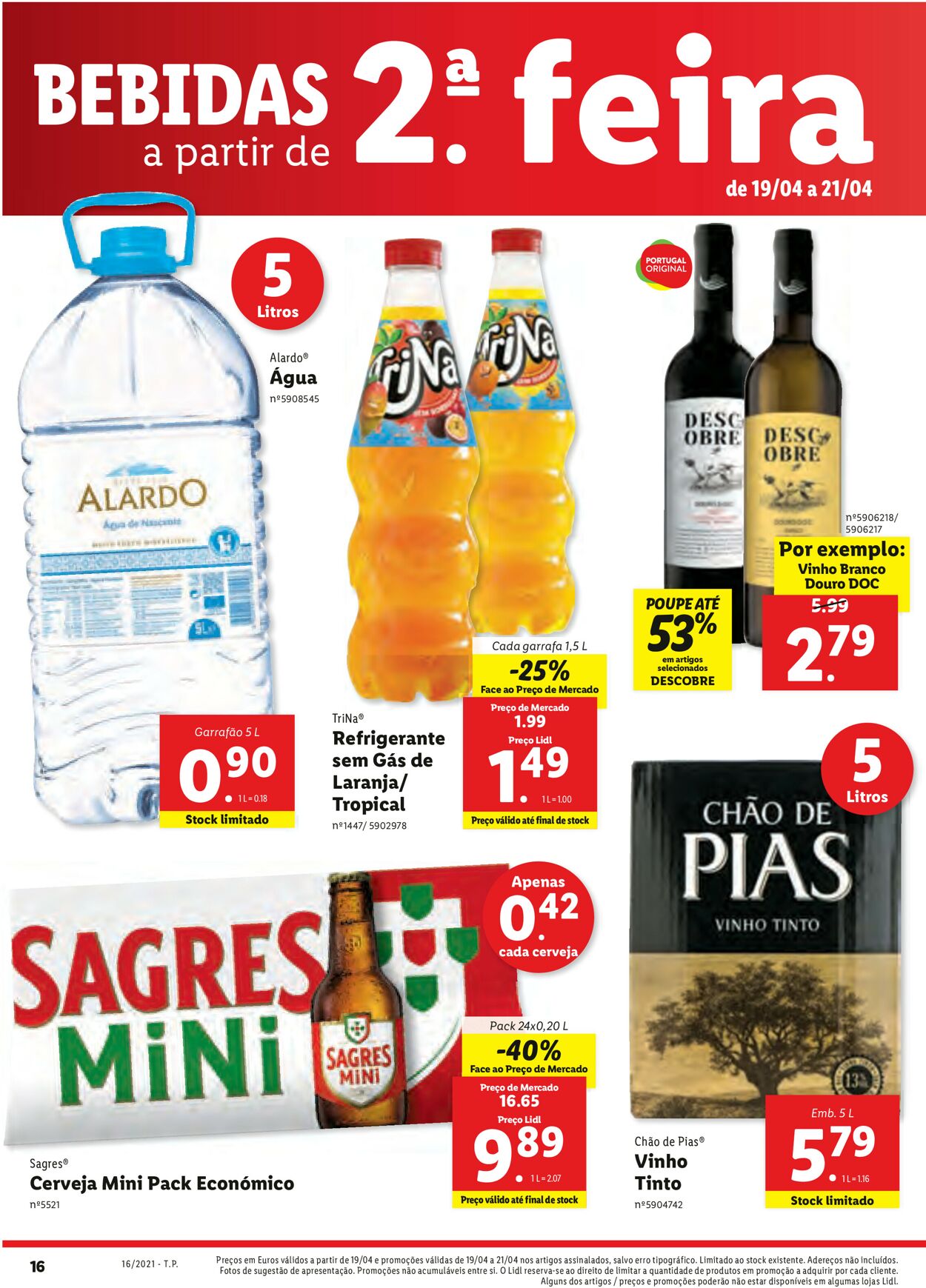 Folheto Lidl 19.04.2021 - 23.04.2021