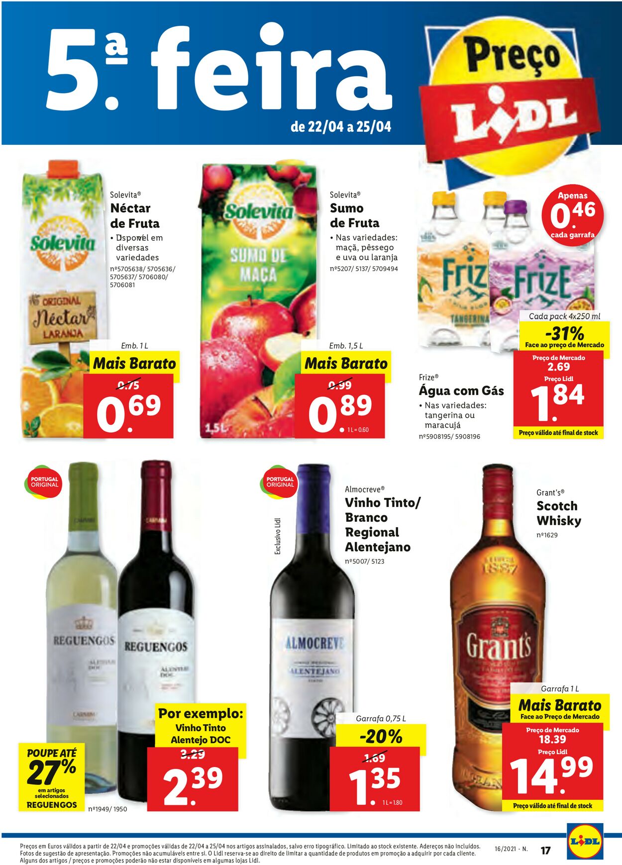 Folheto Lidl 19.04.2021 - 23.04.2021