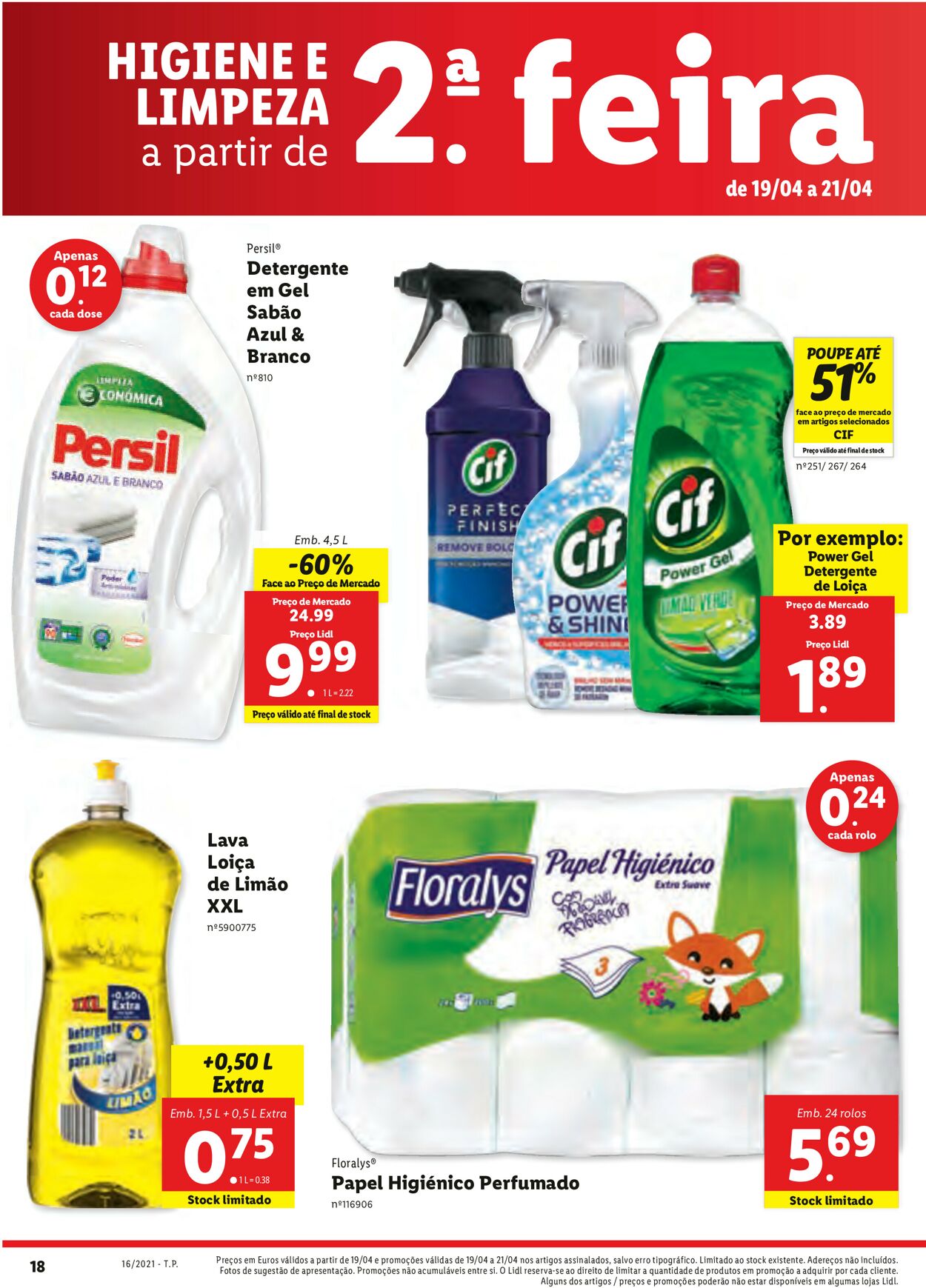 Folheto Lidl 19.04.2021 - 23.04.2021