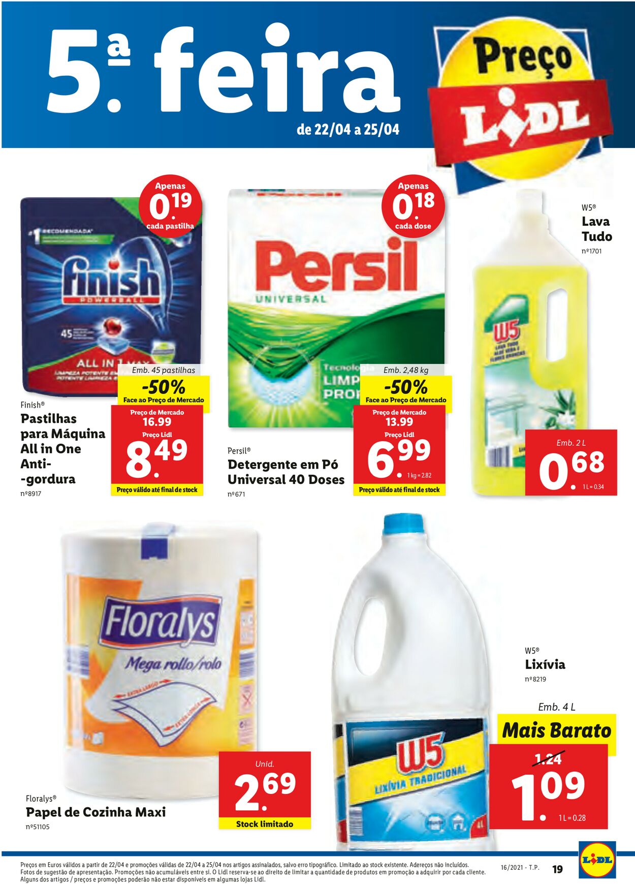 Folheto Lidl 19.04.2021 - 23.04.2021