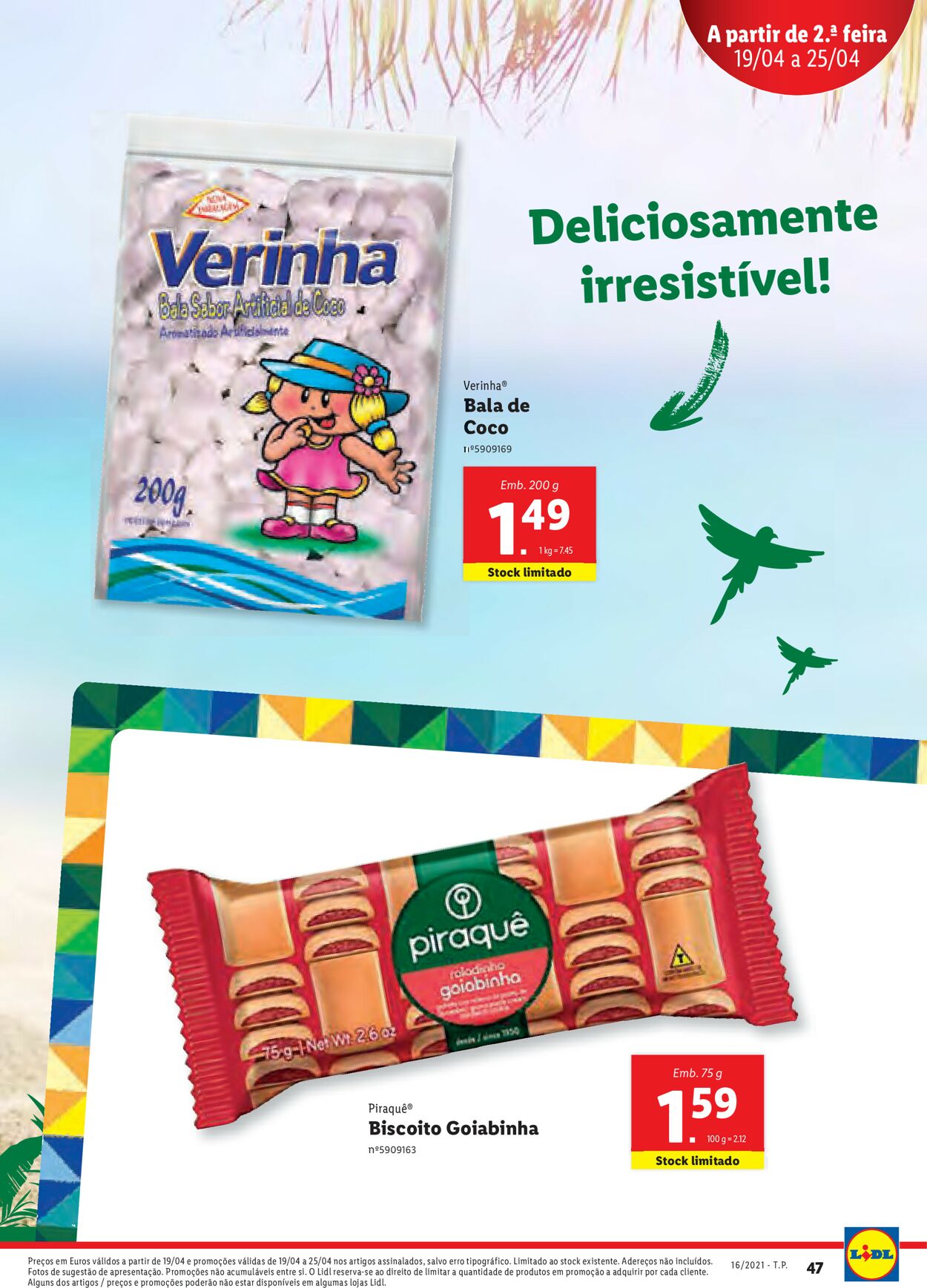 Folheto Lidl 19.04.2021 - 23.04.2021