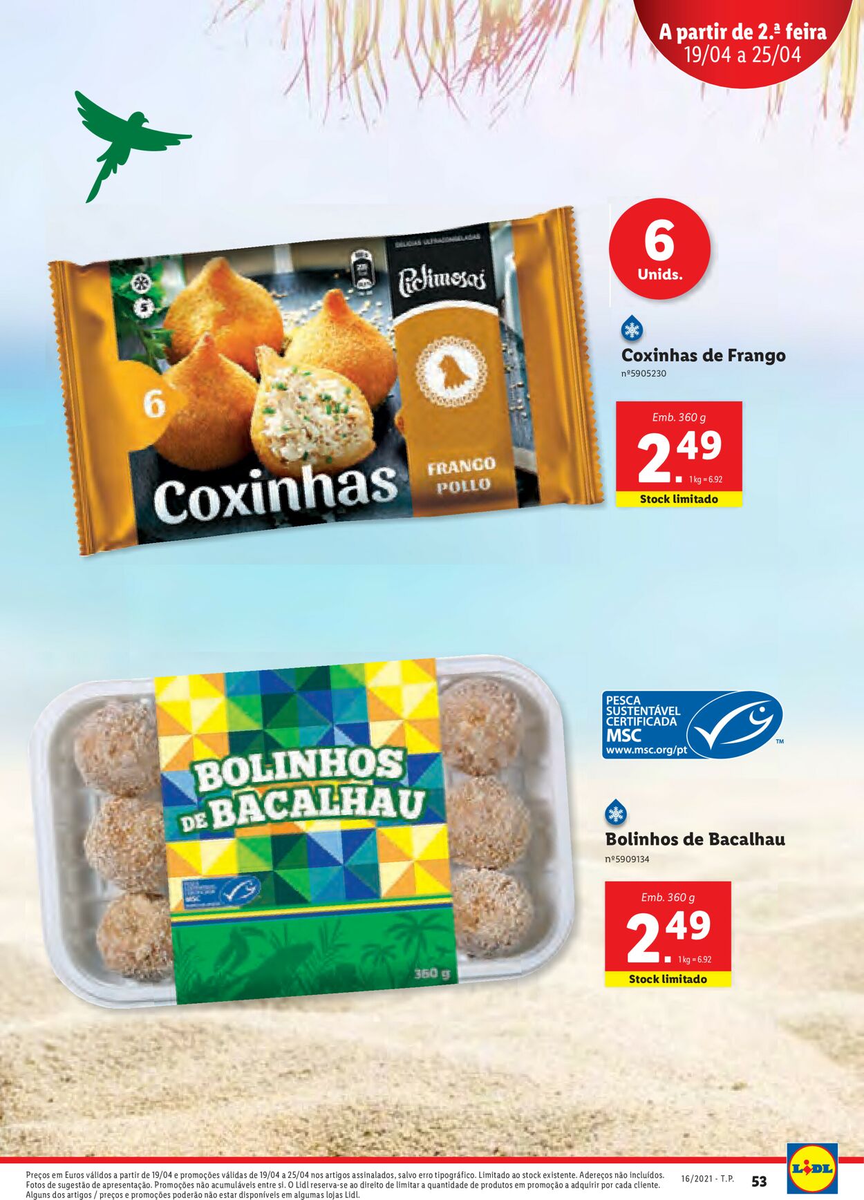 Folheto Lidl 19.04.2021 - 23.04.2021