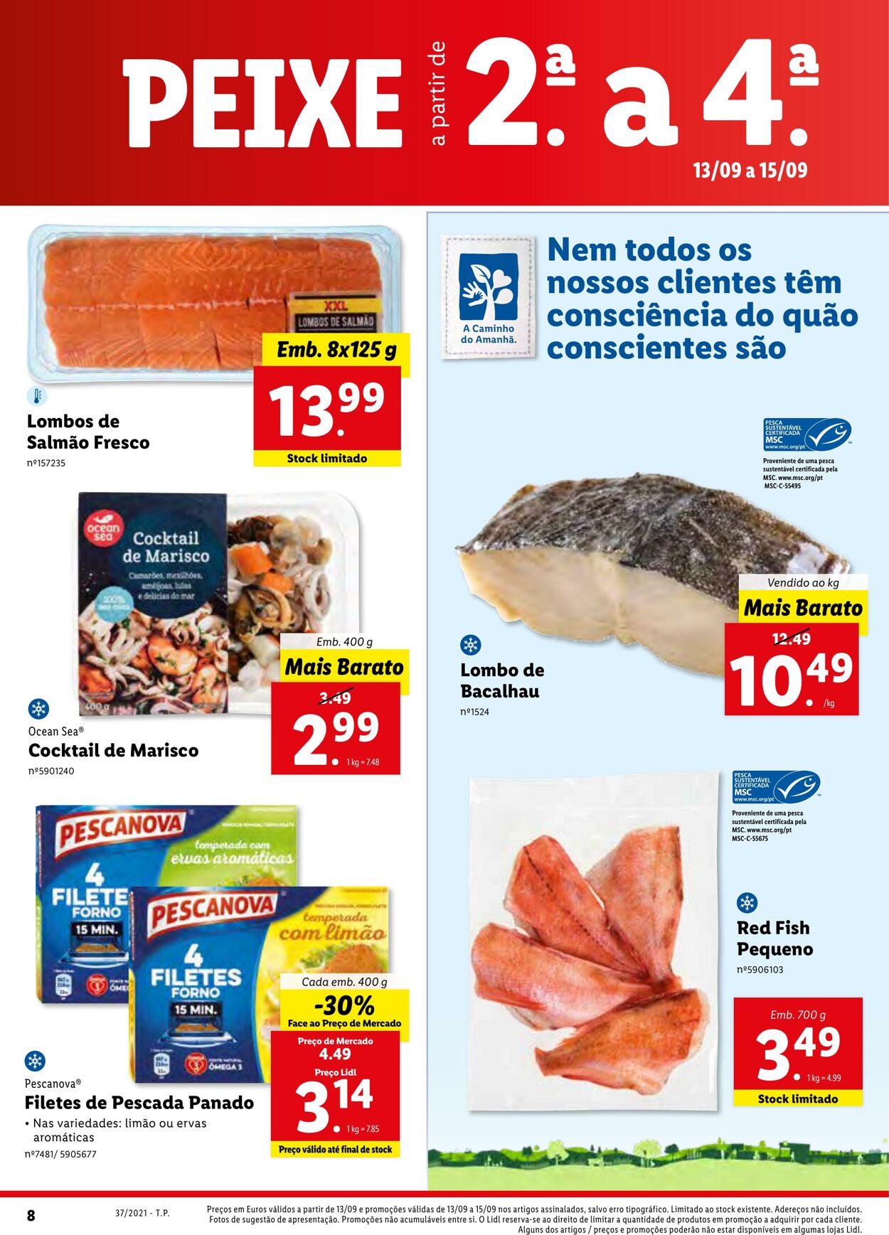 Folheto Lidl 13.09.2021 - 19.09.2021