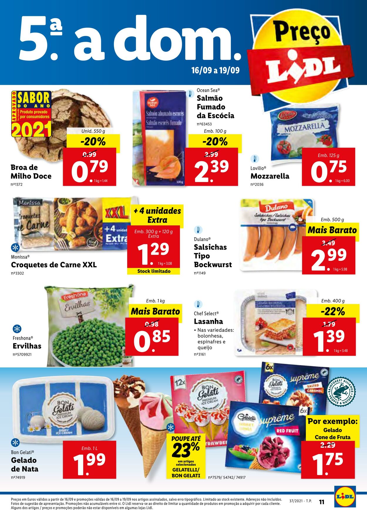 Folheto Lidl 13.09.2021 - 19.09.2021