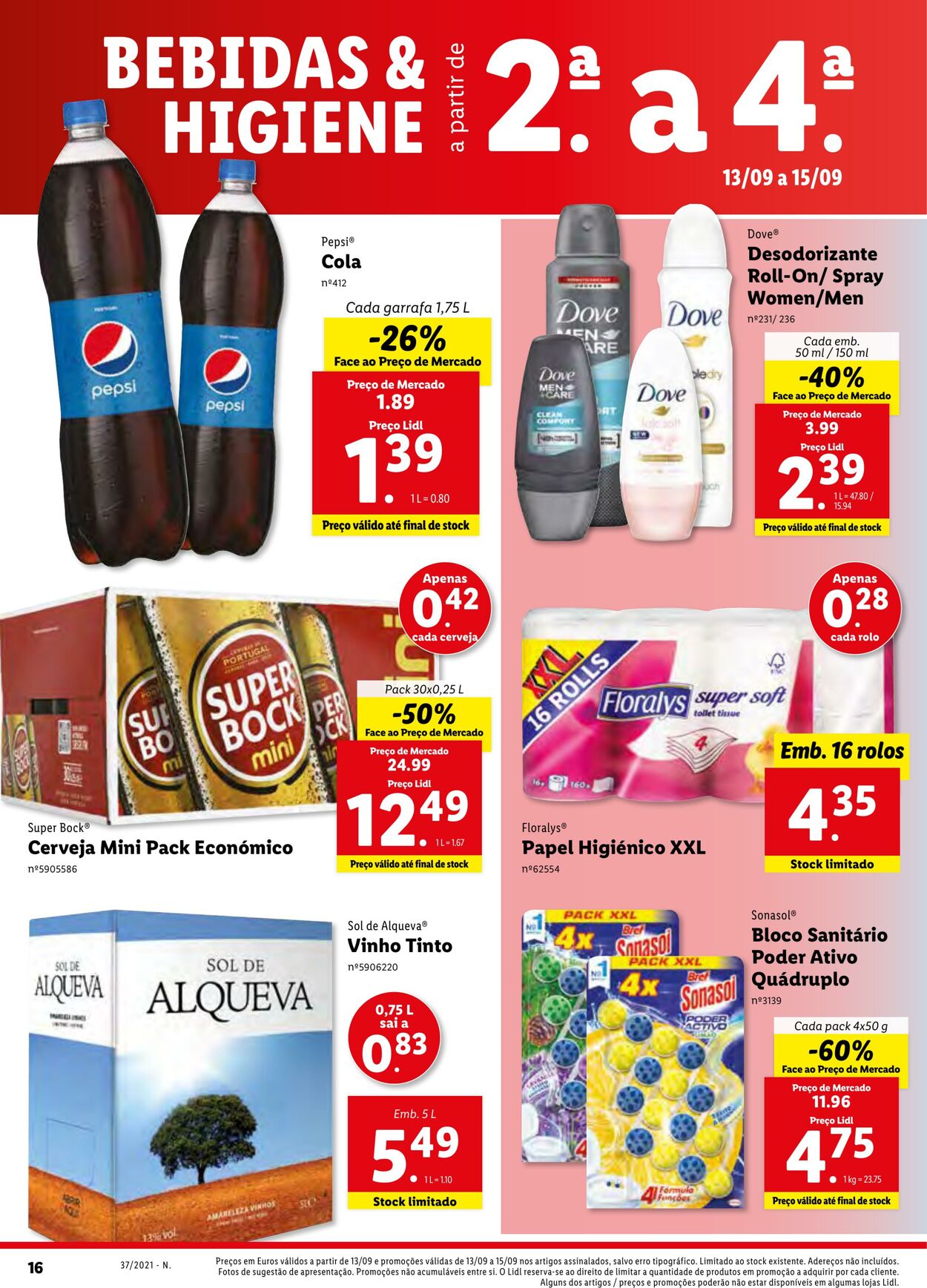 Folheto Lidl 13.09.2021 - 19.09.2021