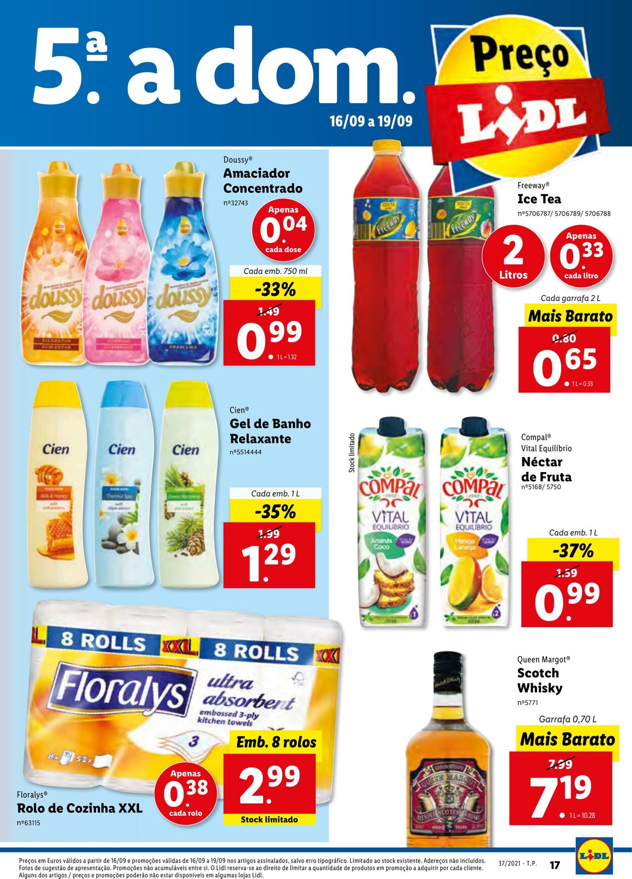 Folheto Lidl 13.09.2021 - 19.09.2021