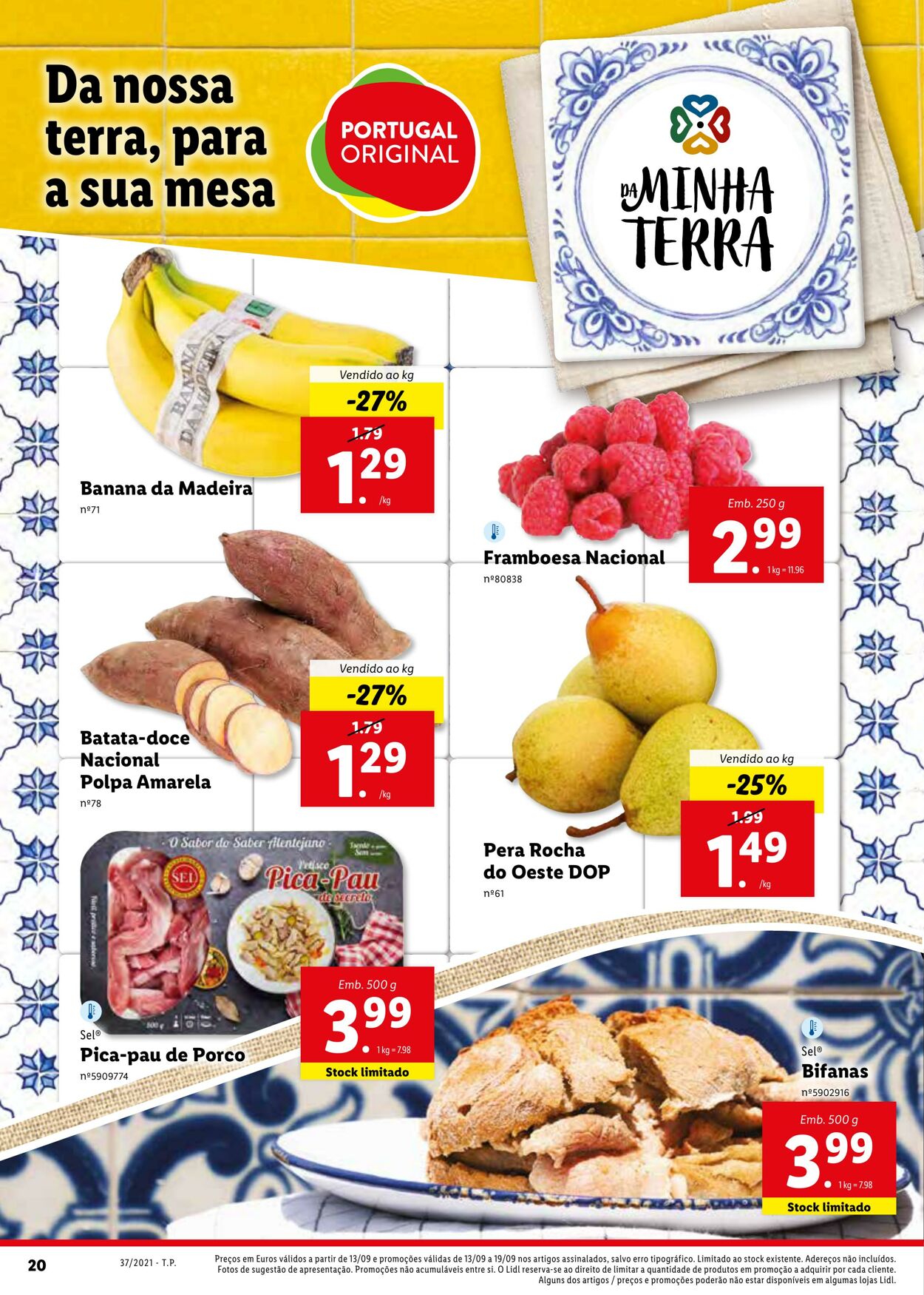 Folheto Lidl 13.09.2021 - 19.09.2021