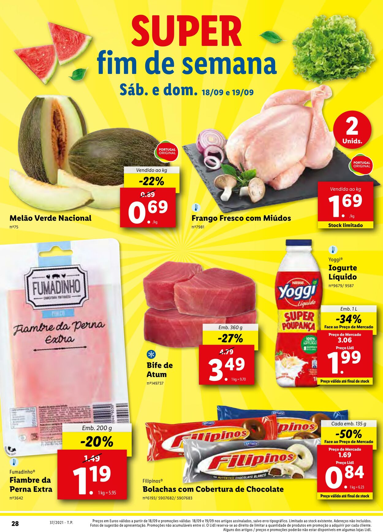 Folheto Lidl 13.09.2021 - 19.09.2021