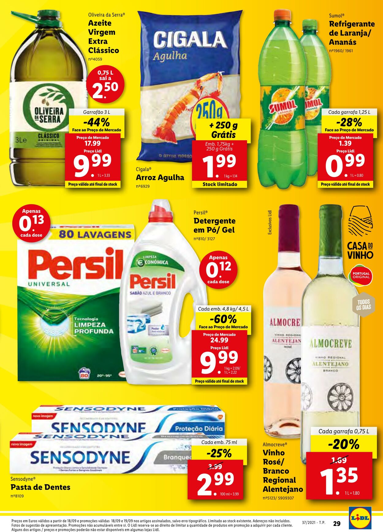 Folheto Lidl 13.09.2021 - 19.09.2021