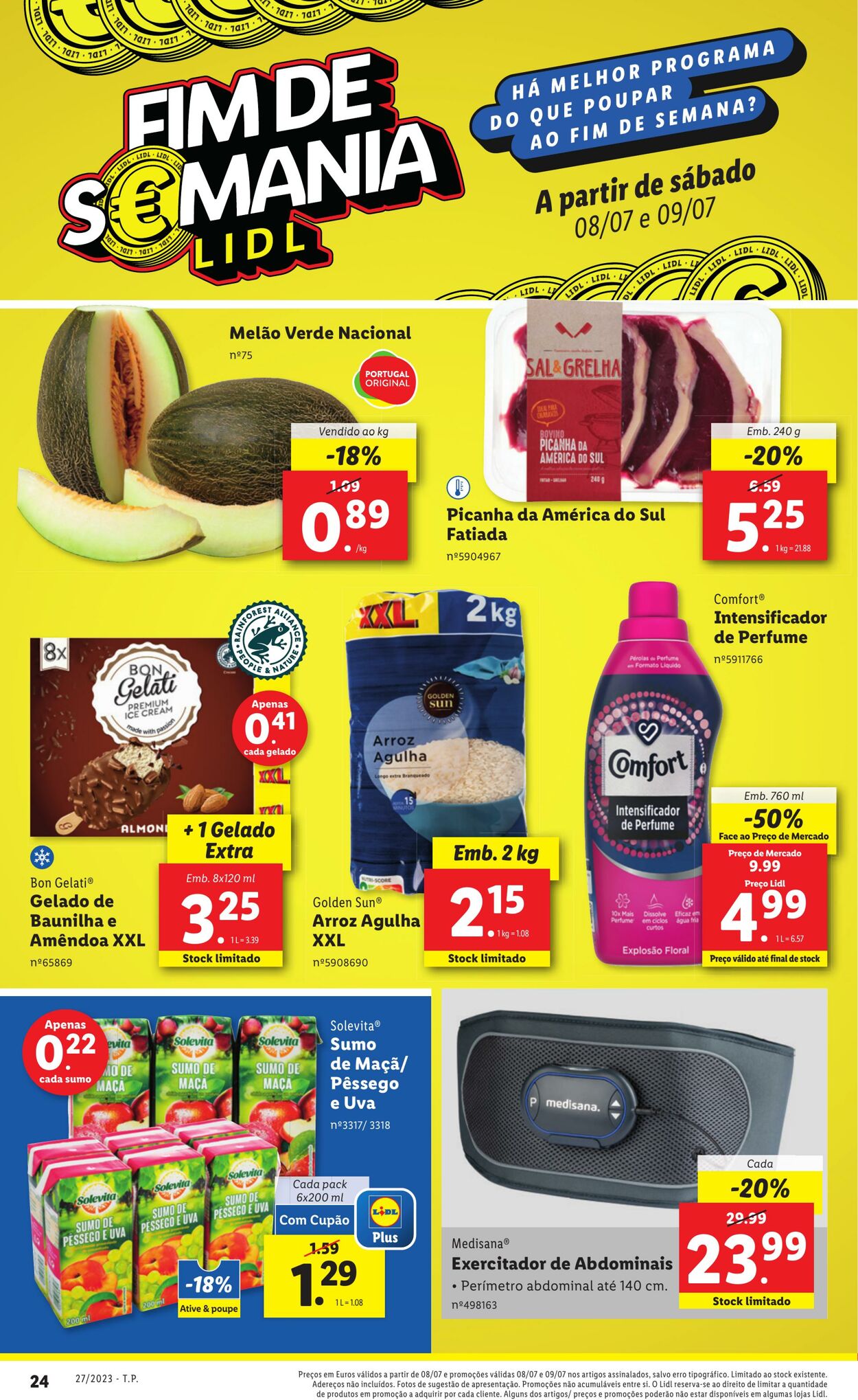 Folheto Lidl 06.07.2023 - 13.07.2023