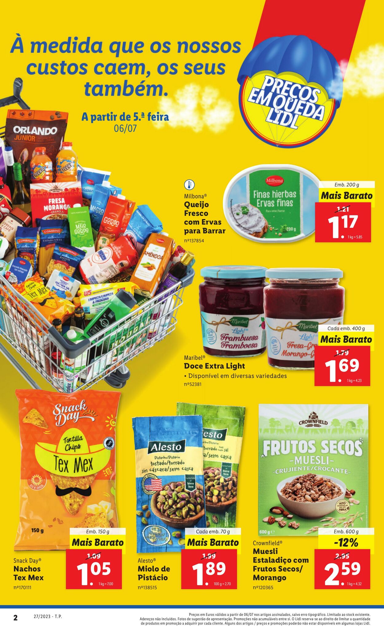 Folheto Lidl 06.07.2023 - 13.07.2023