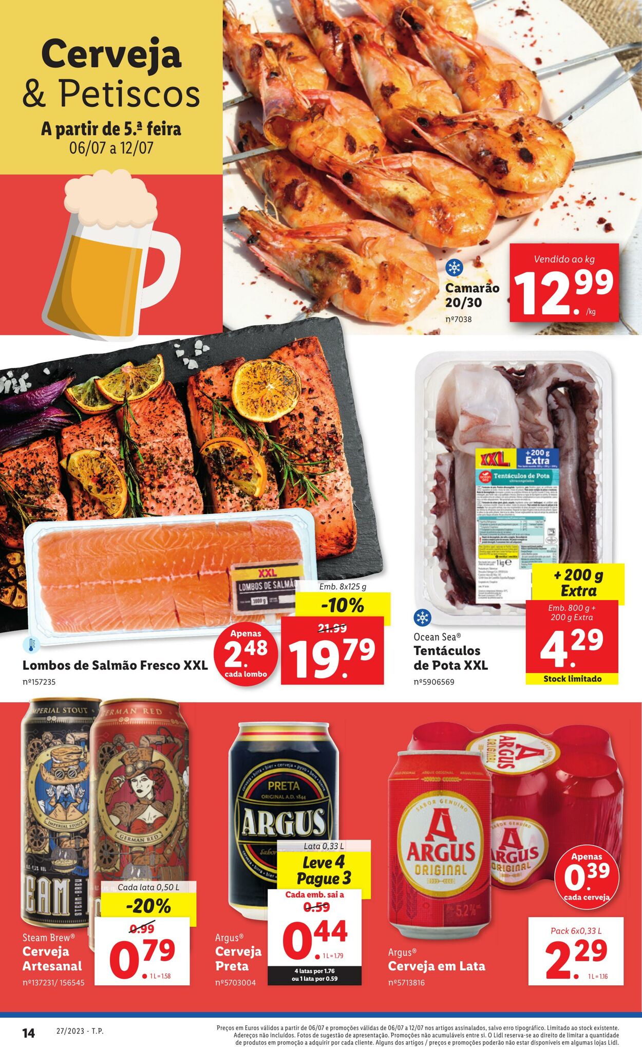 Folheto Lidl 06.07.2023 - 13.07.2023