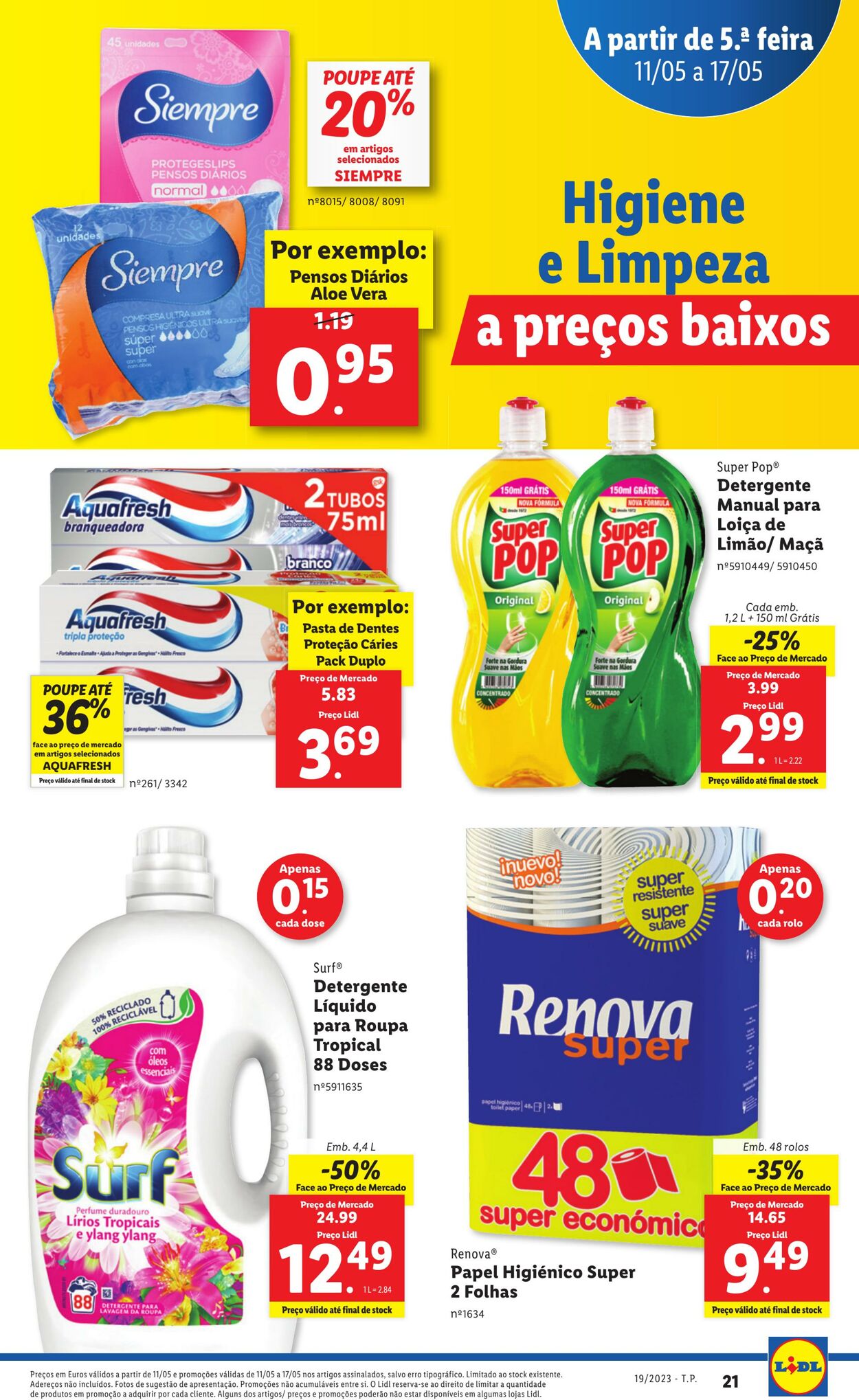 Folheto Lidl 11.05.2023 - 17.05.2023