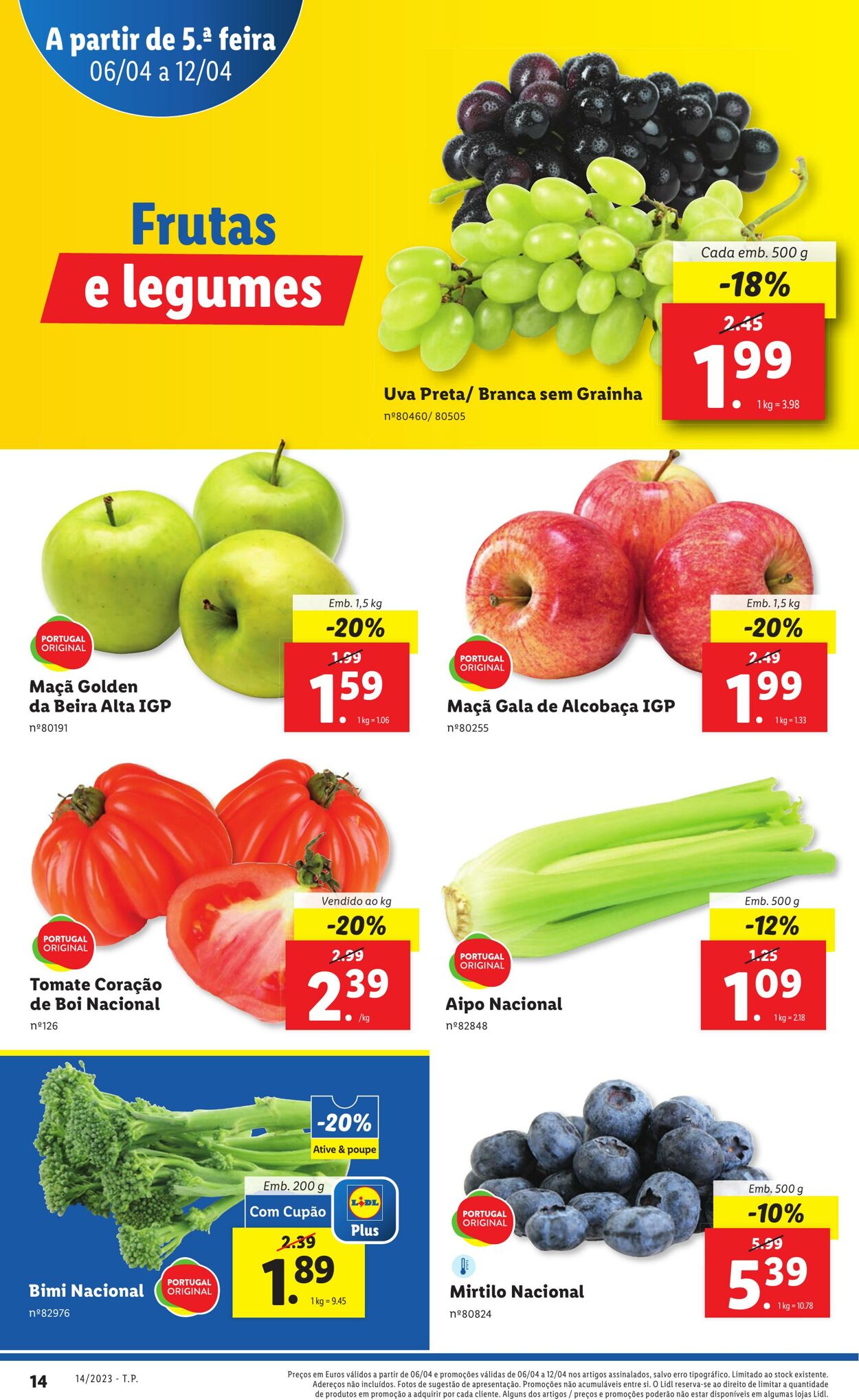 Folheto Lidl 06.04.2023 - 12.04.2023