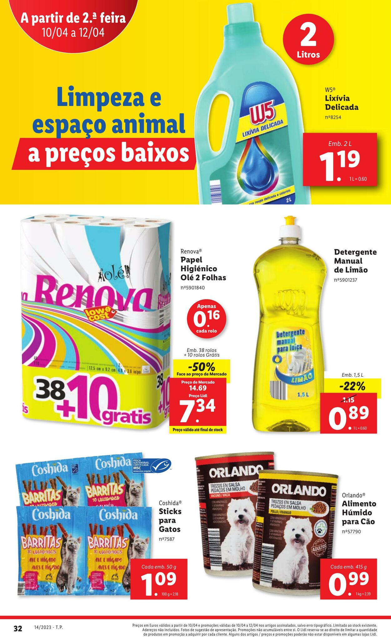 Folheto Lidl 06.04.2023 - 12.04.2023