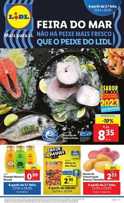 Folheto Lidl 27.04.2023 - 03.05.2023