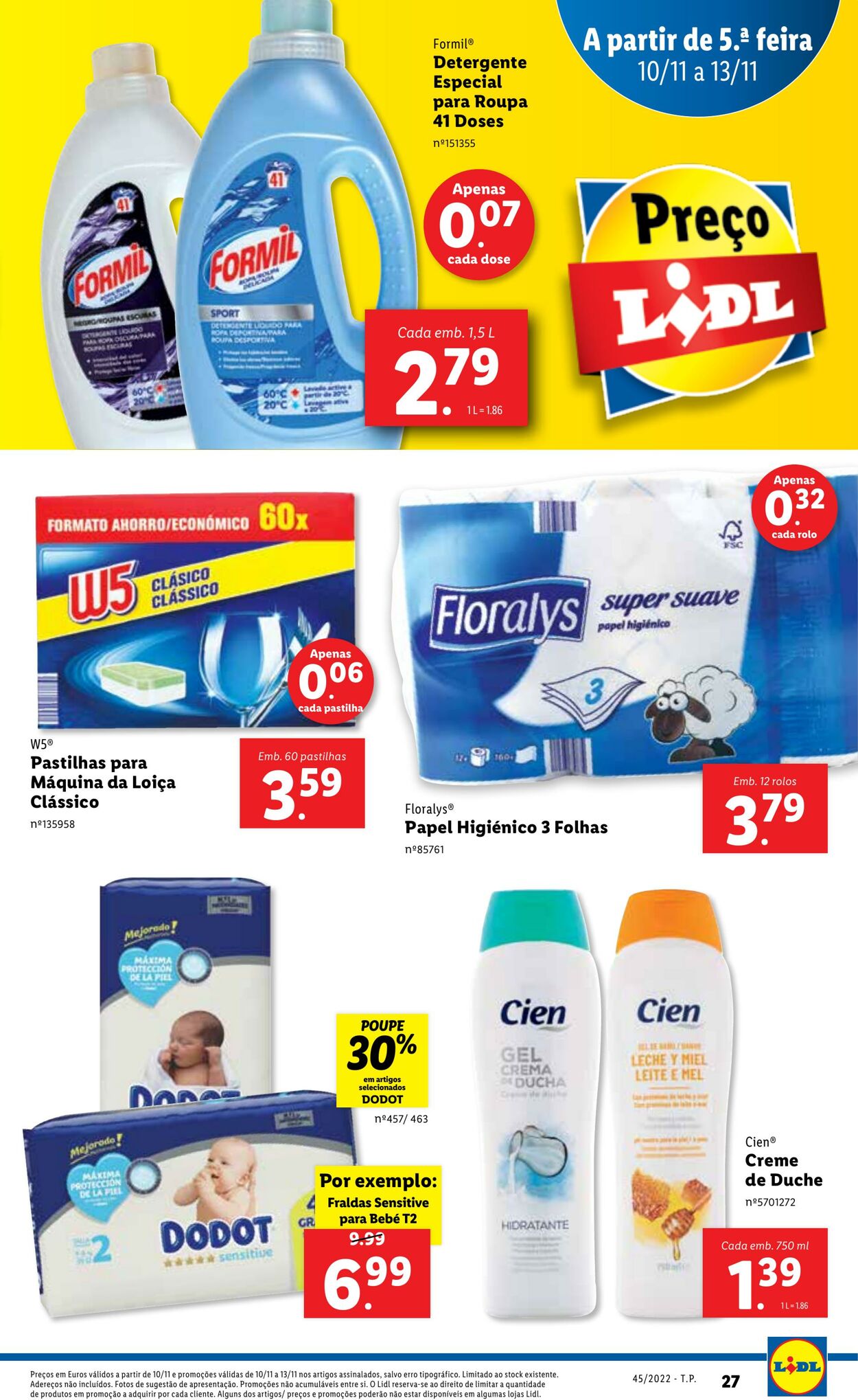 Folheto Lidl 07.11.2022 - 13.11.2022