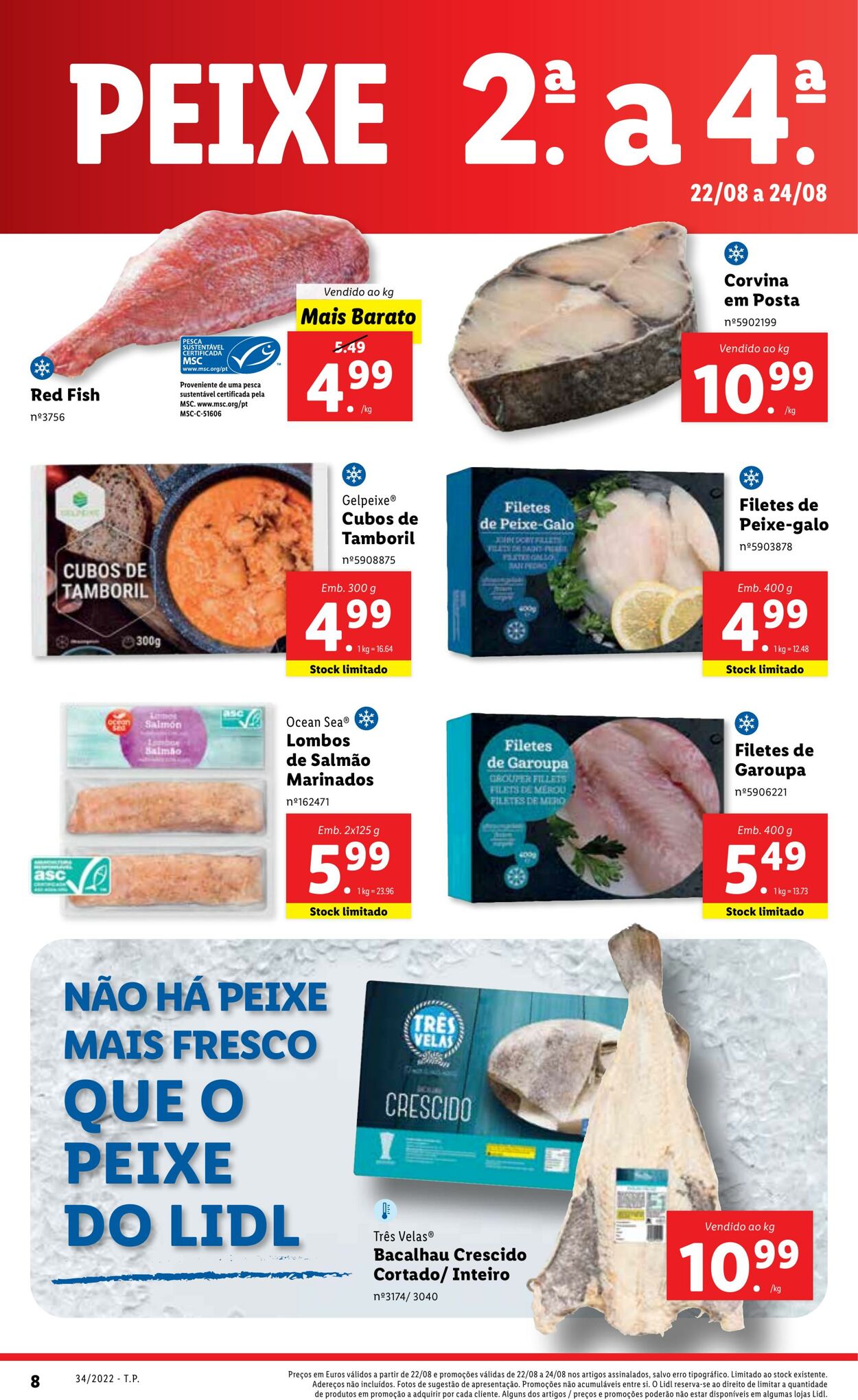 Folheto Lidl 22.08.2022 - 28.08.2022