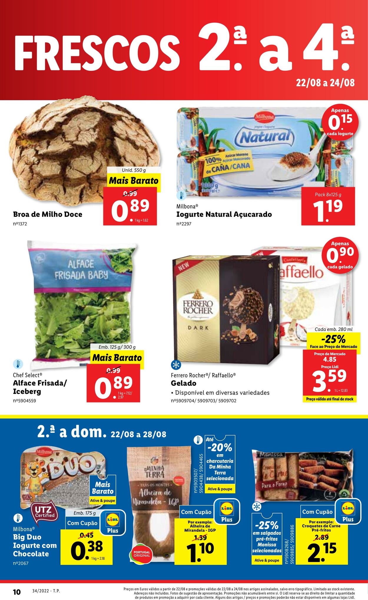 Folheto Lidl 22.08.2022 - 28.08.2022