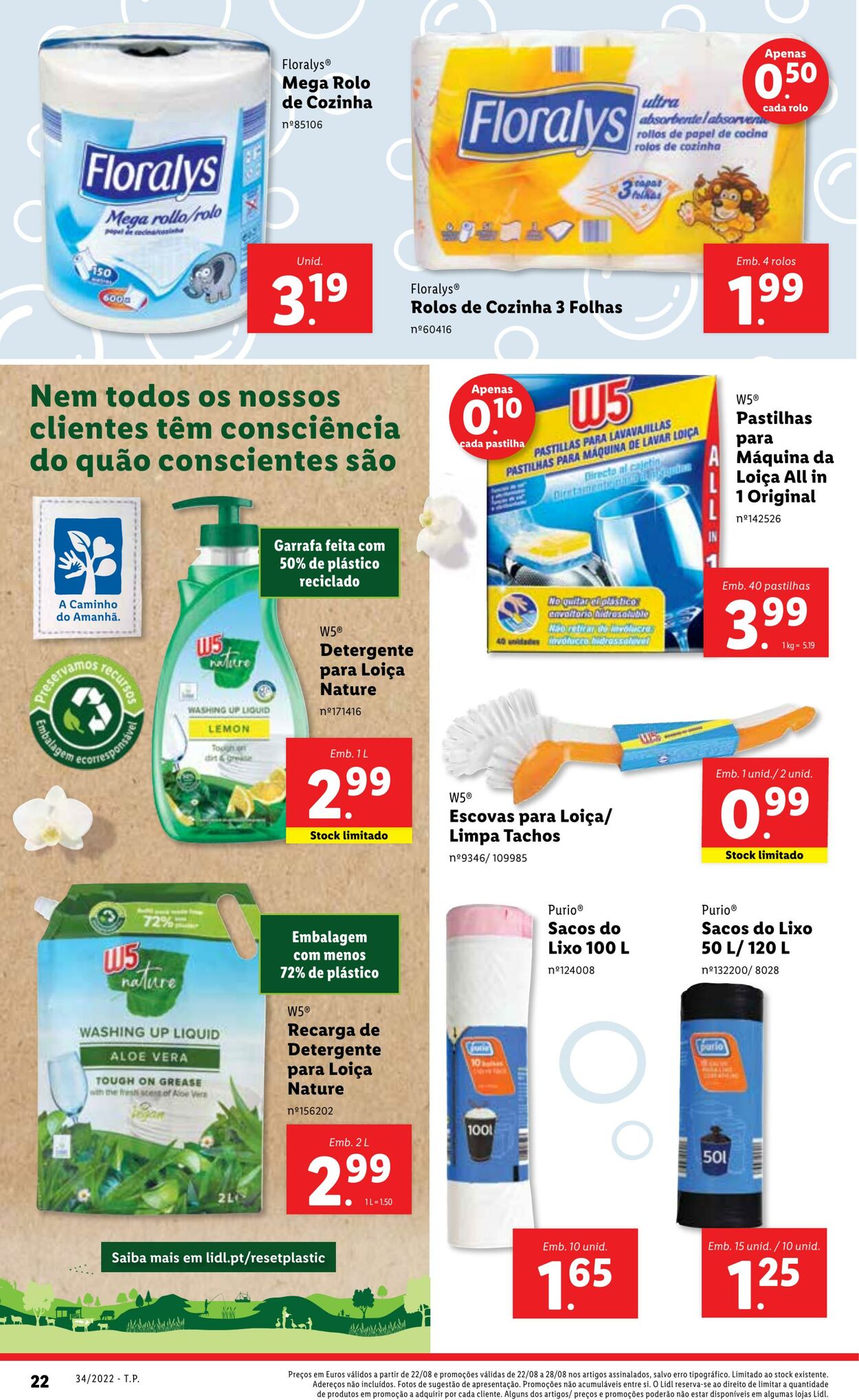 Folheto Lidl 22.08.2022 - 28.08.2022