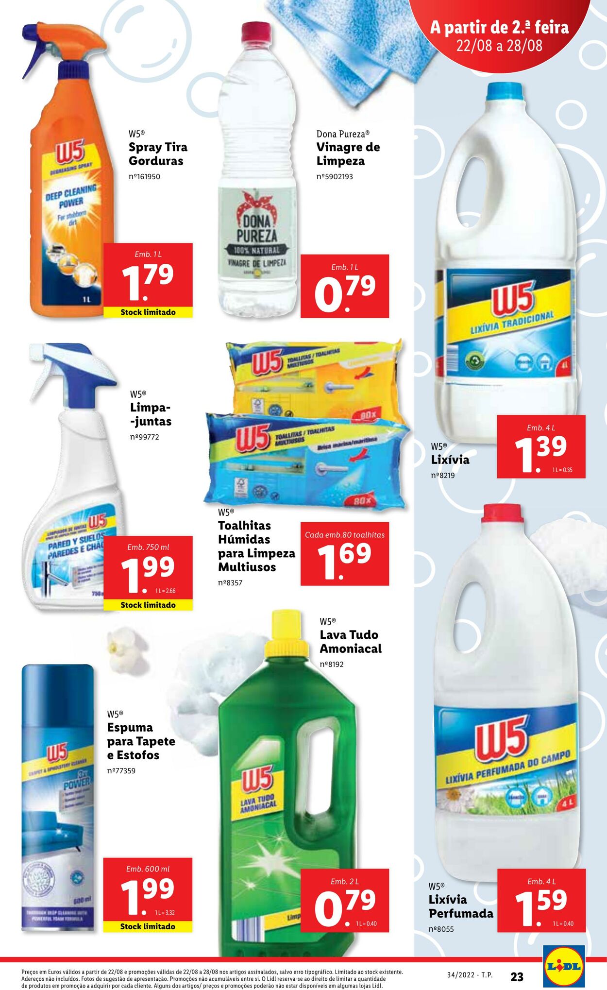 Folheto Lidl 22.08.2022 - 28.08.2022