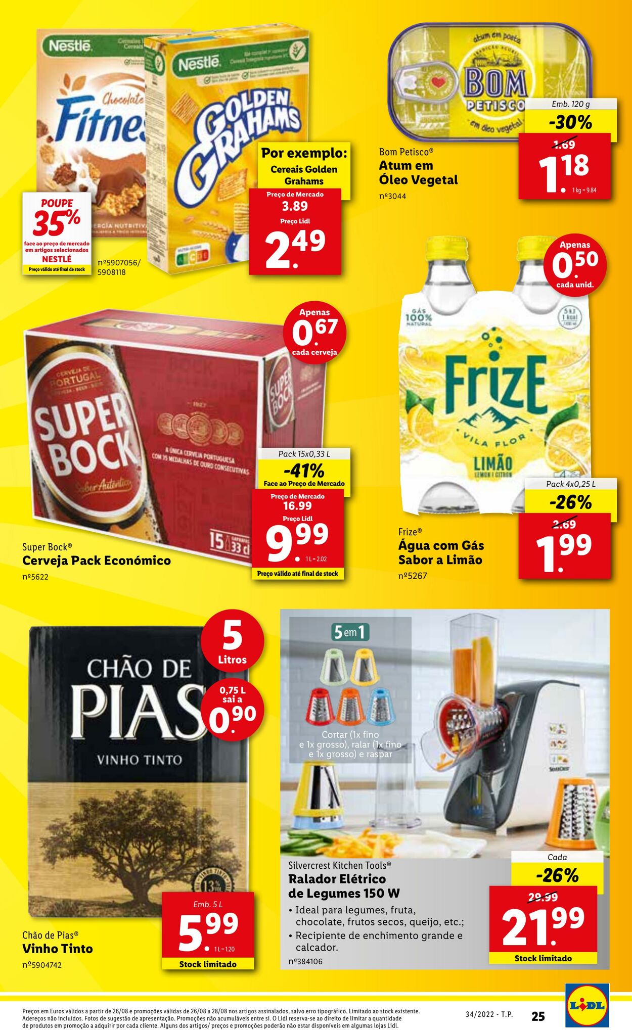 Folheto Lidl 22.08.2022 - 28.08.2022