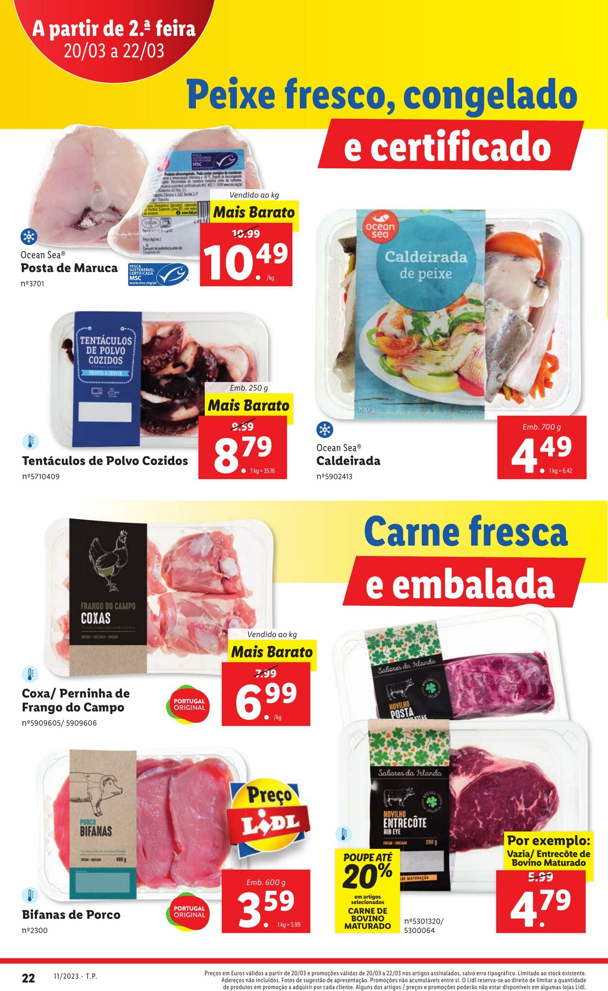 Folheto Lidl 16.03.2023 - 22.03.2023