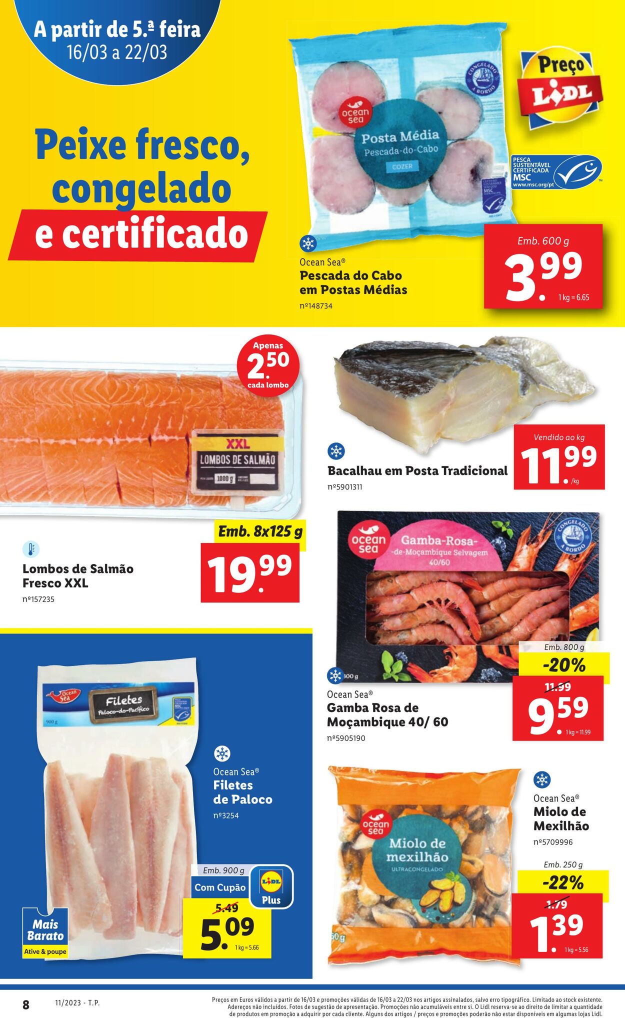 Folheto Lidl 16.03.2023 - 22.03.2023