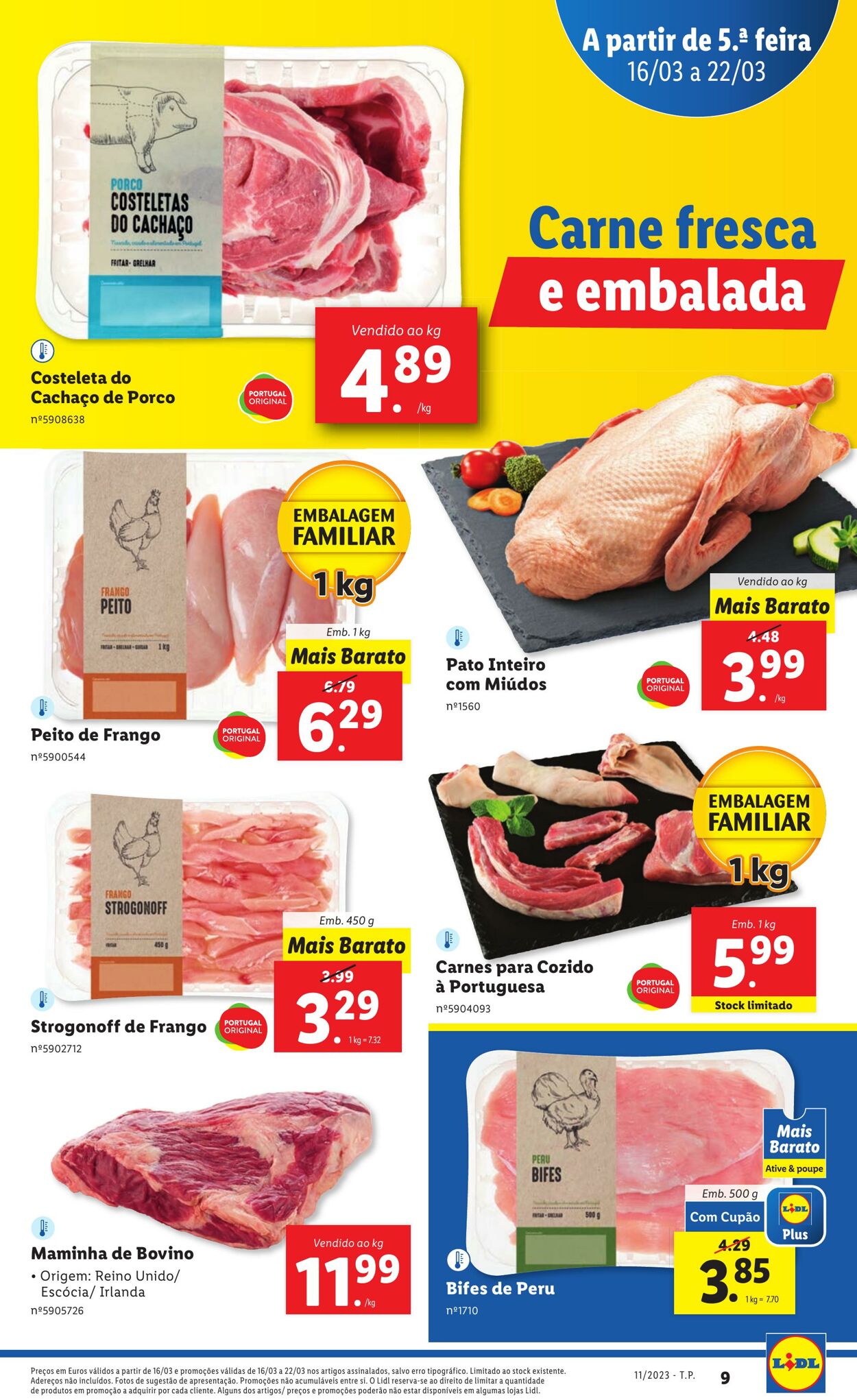 Folheto Lidl 16.03.2023 - 22.03.2023