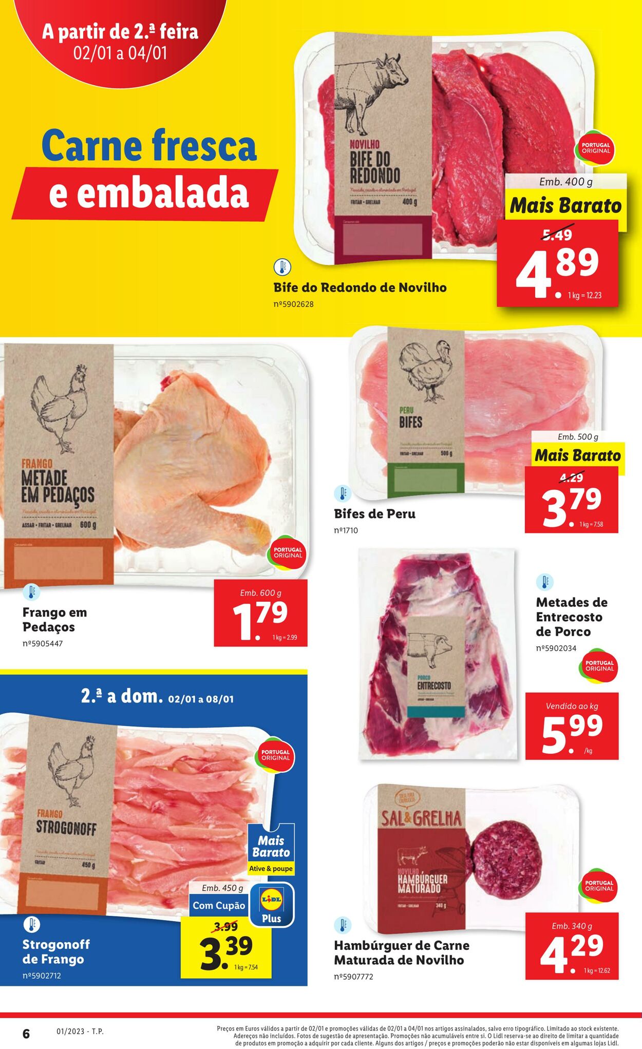 Folheto Lidl 02.01.2022 - 08.01.2023