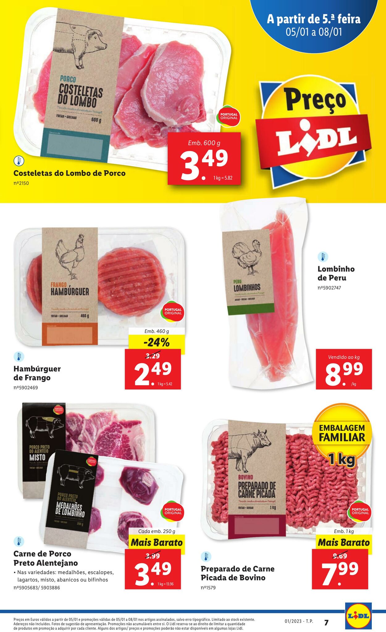 Folheto Lidl 02.01.2022 - 08.01.2023