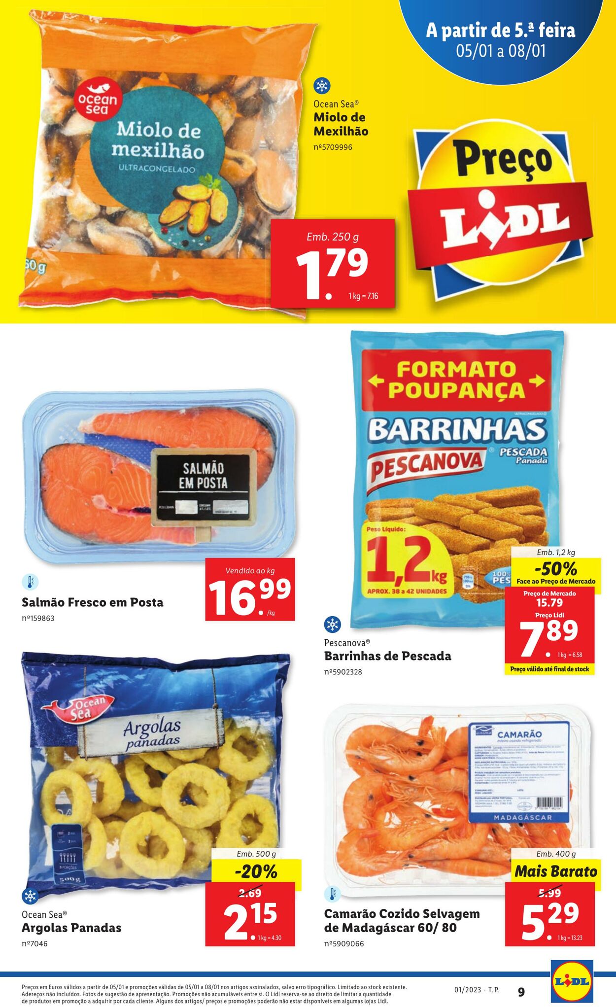 Folheto Lidl 02.01.2022 - 08.01.2023