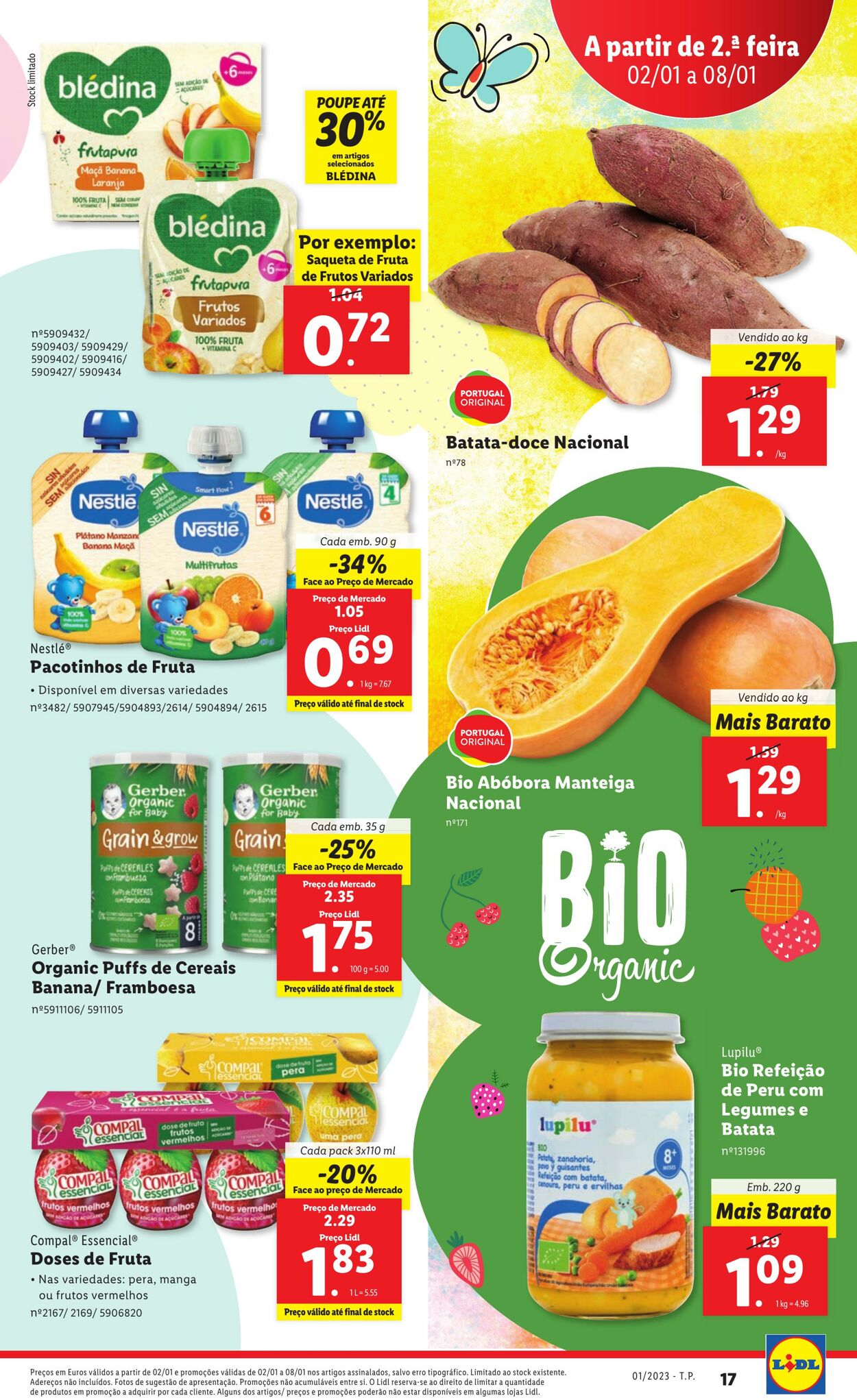 Folheto Lidl 02.01.2022 - 08.01.2023