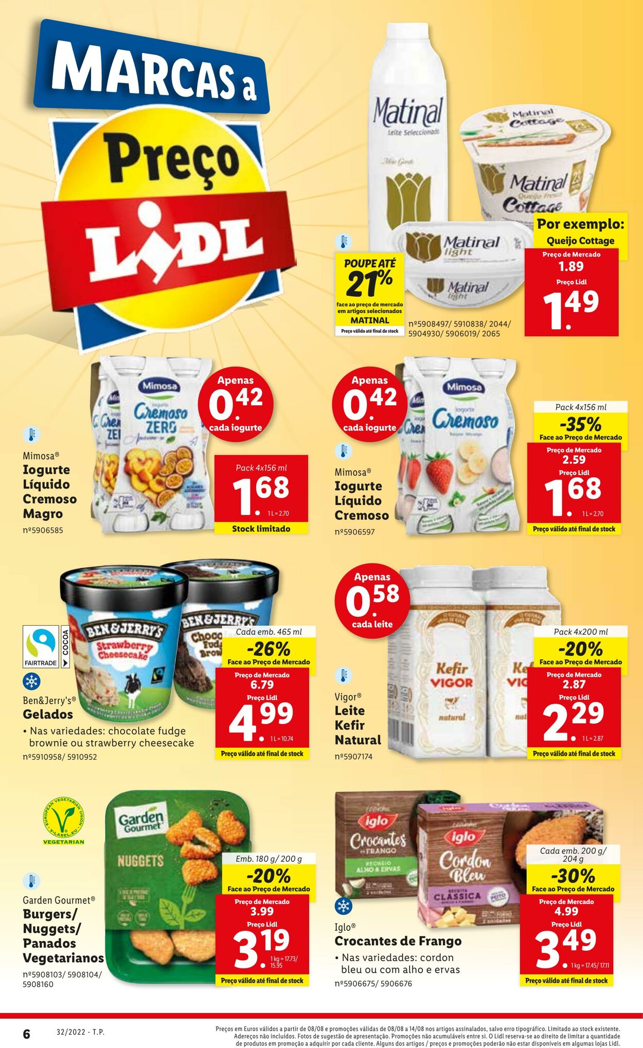 Folheto Lidl 08.08.2022 - 14.08.2022