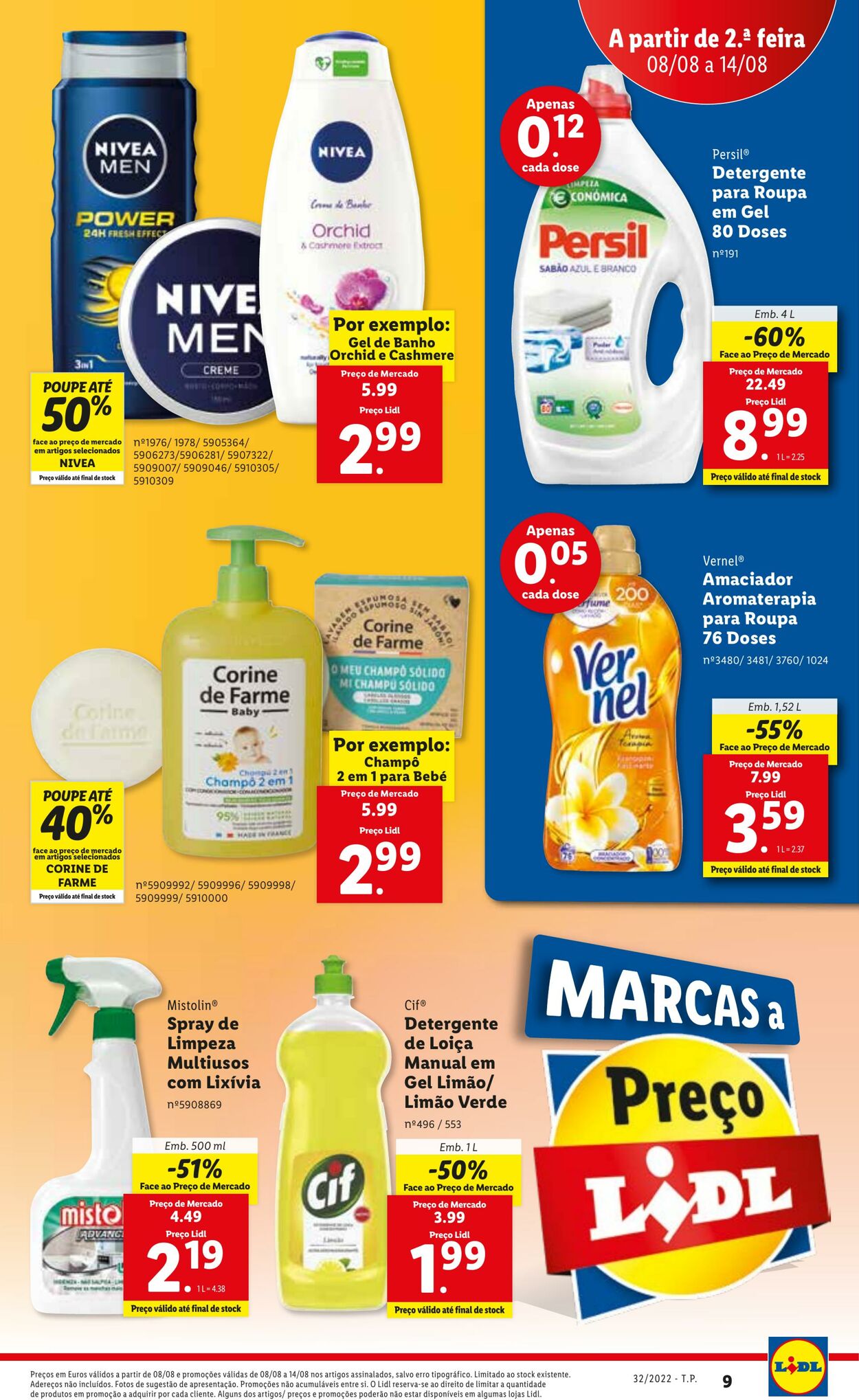 Folheto Lidl 08.08.2022 - 14.08.2022