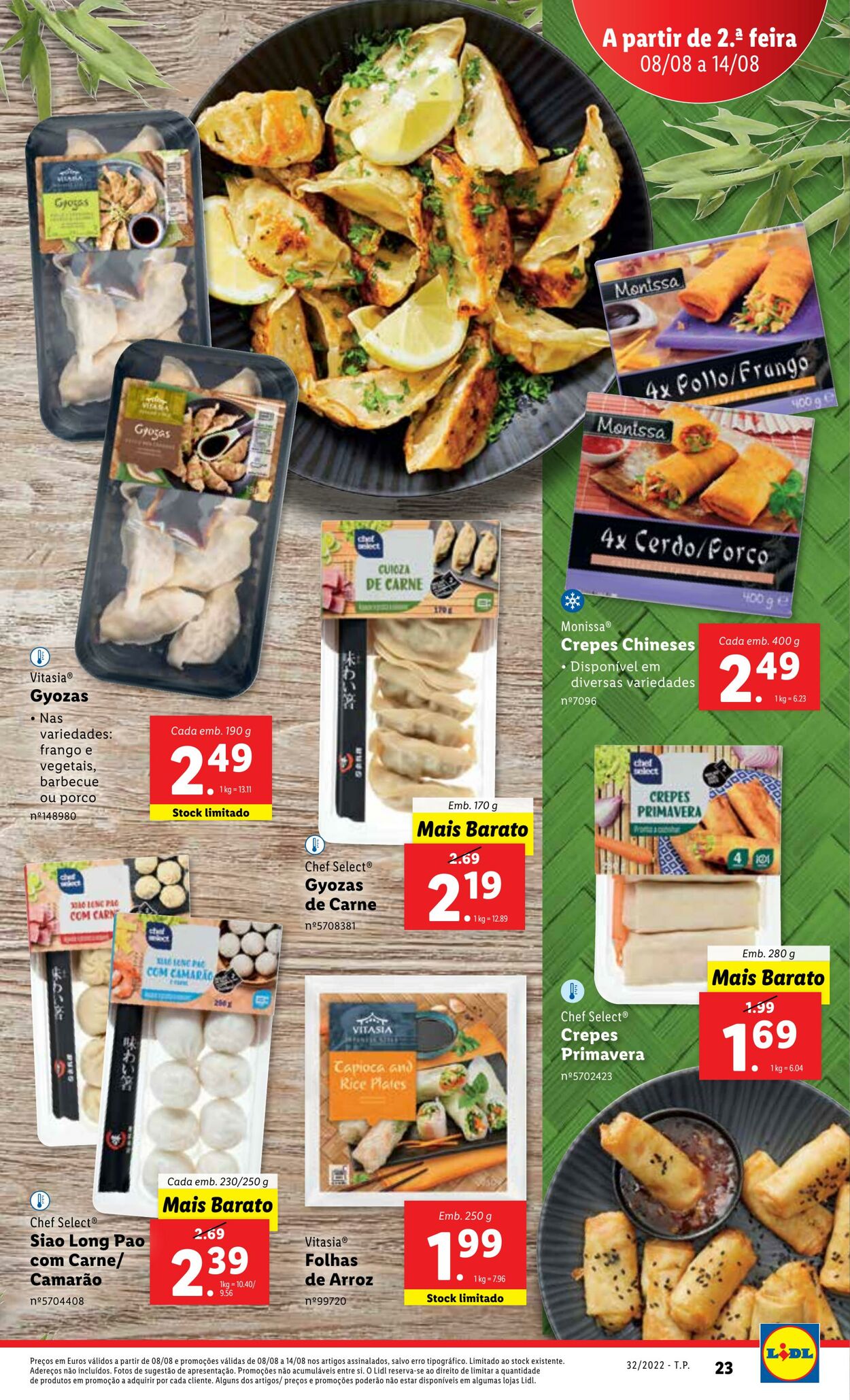 Folheto Lidl 08.08.2022 - 14.08.2022