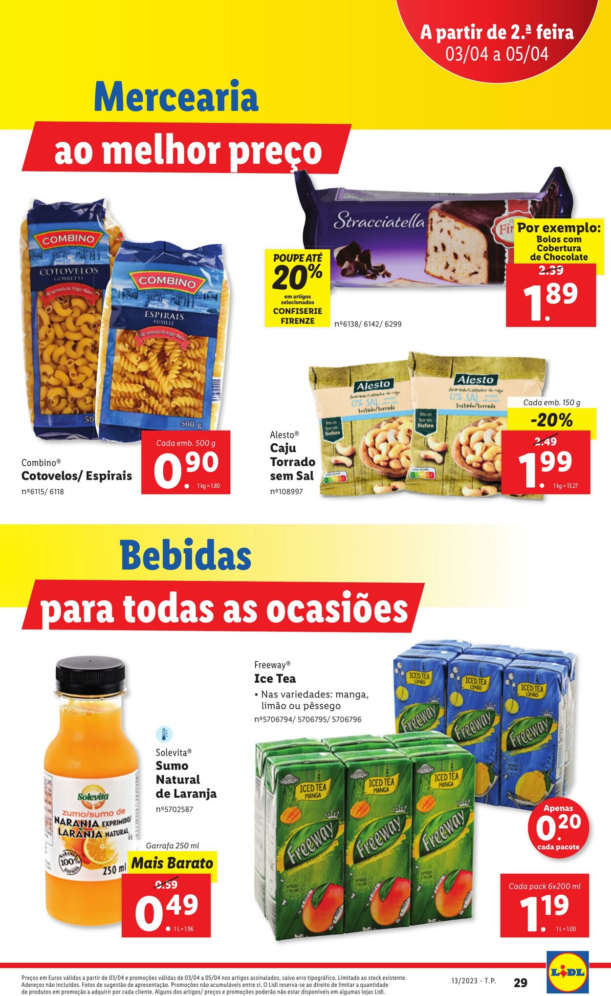 Folheto Lidl 30.03.2023 - 05.04.2023