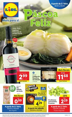 Folheto Lidl 30.03.2023 - 05.04.2023