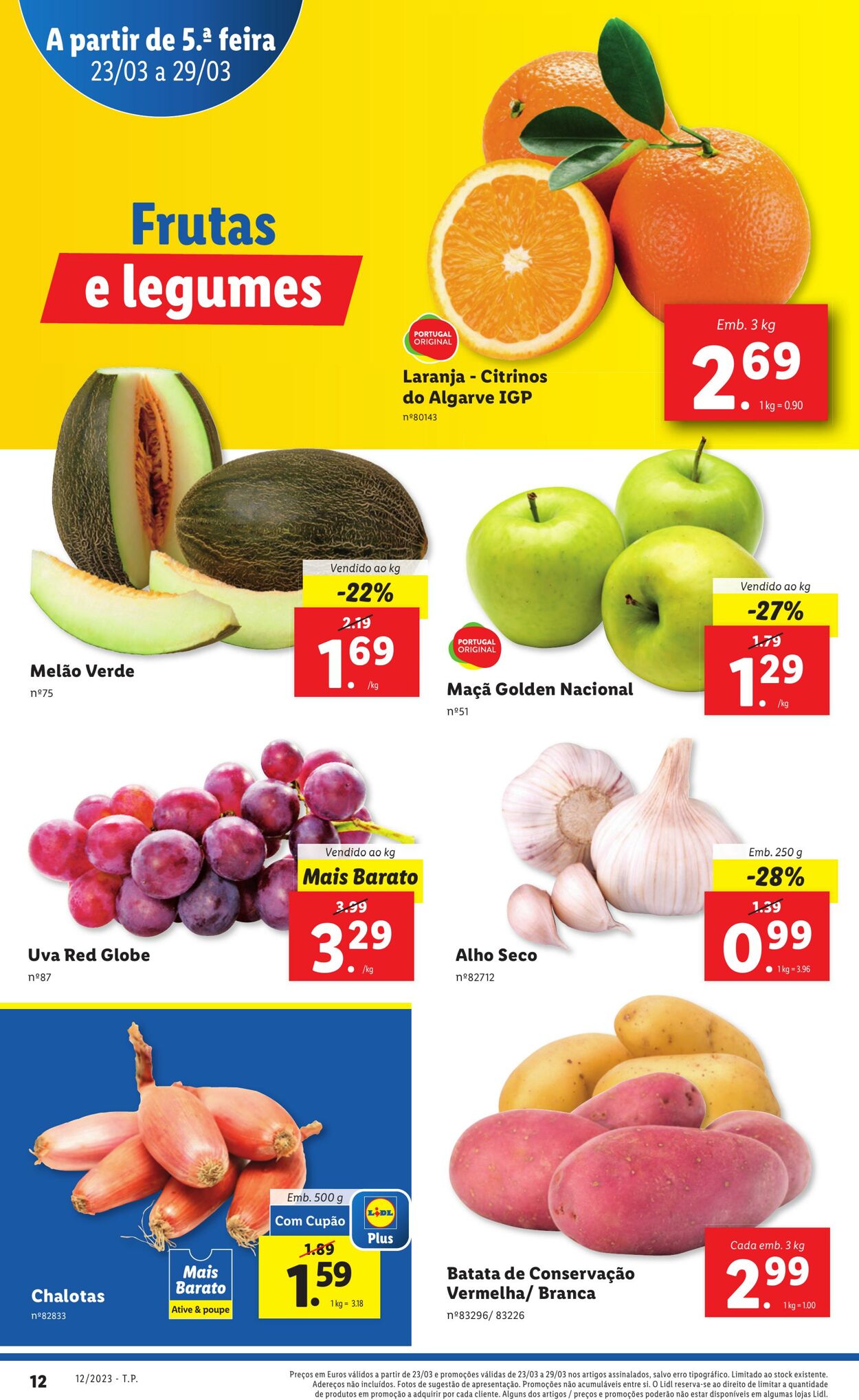 Folheto Lidl 23.03.2023 - 29.03.2023