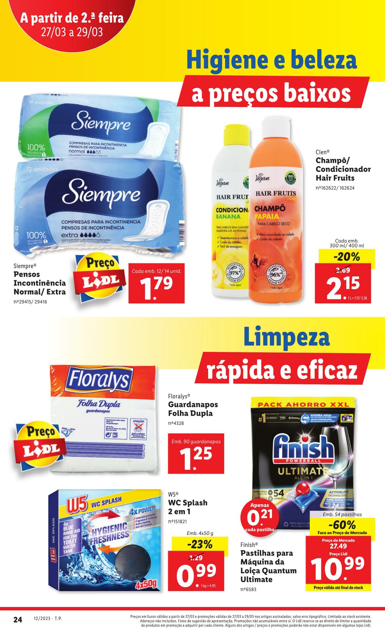 Folheto Lidl 23.03.2023 - 29.03.2023