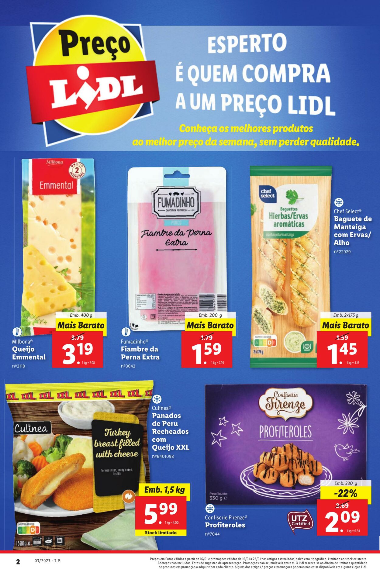 Folheto Lidl 16.01.2023 - 22.01.2023