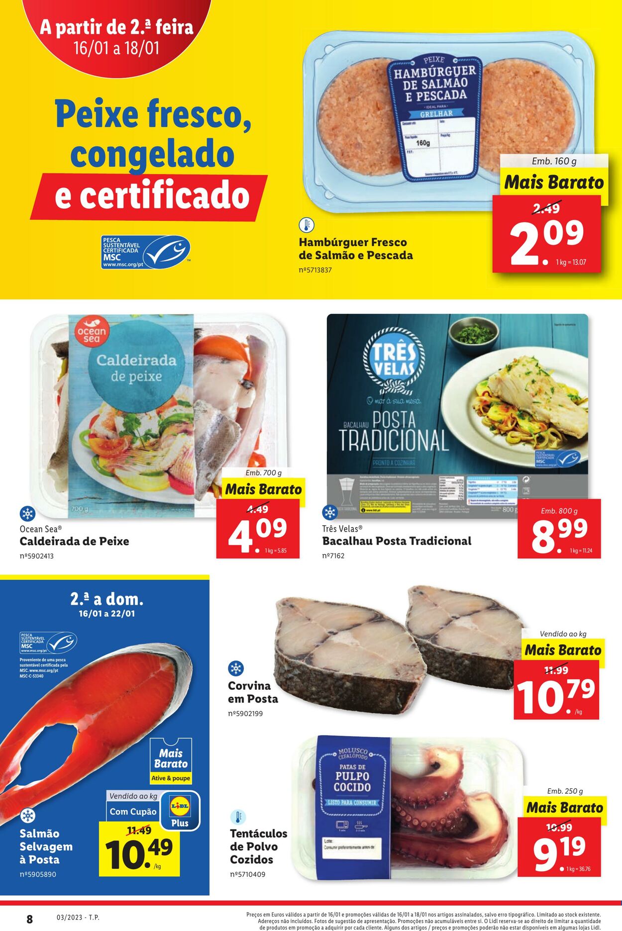 Folheto Lidl 16.01.2023 - 22.01.2023